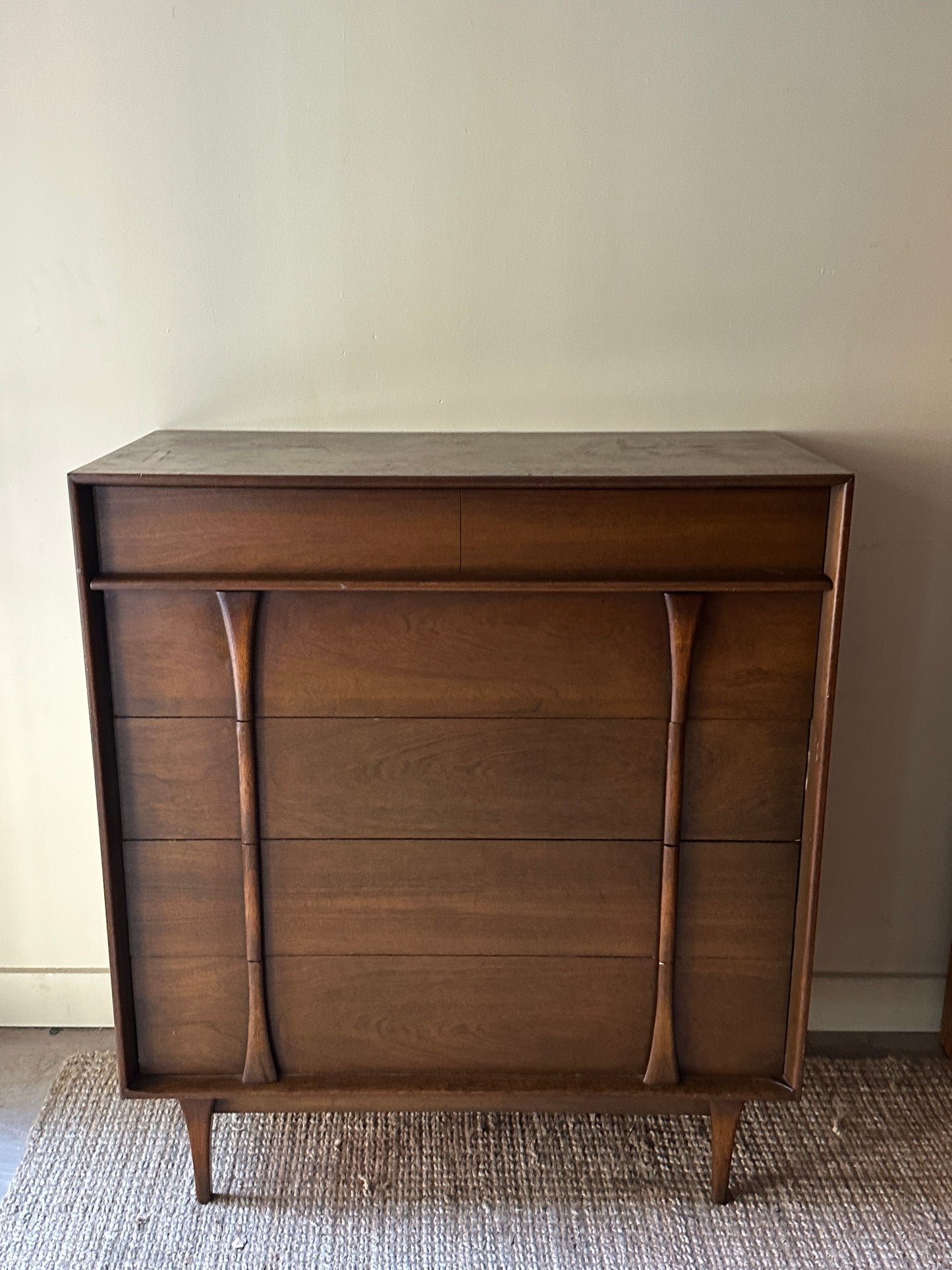 Walnut tallboy