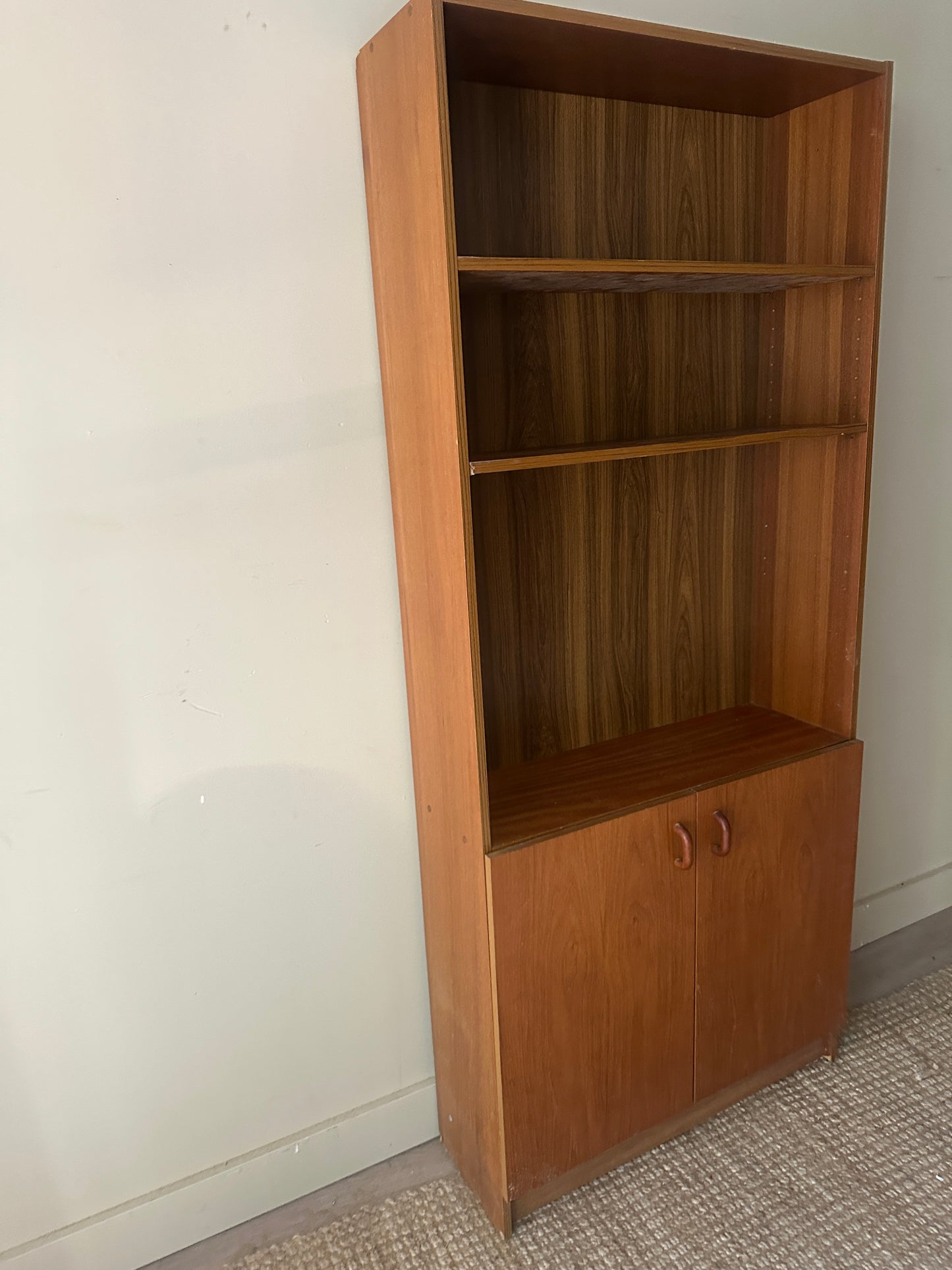 Teak bookshelf