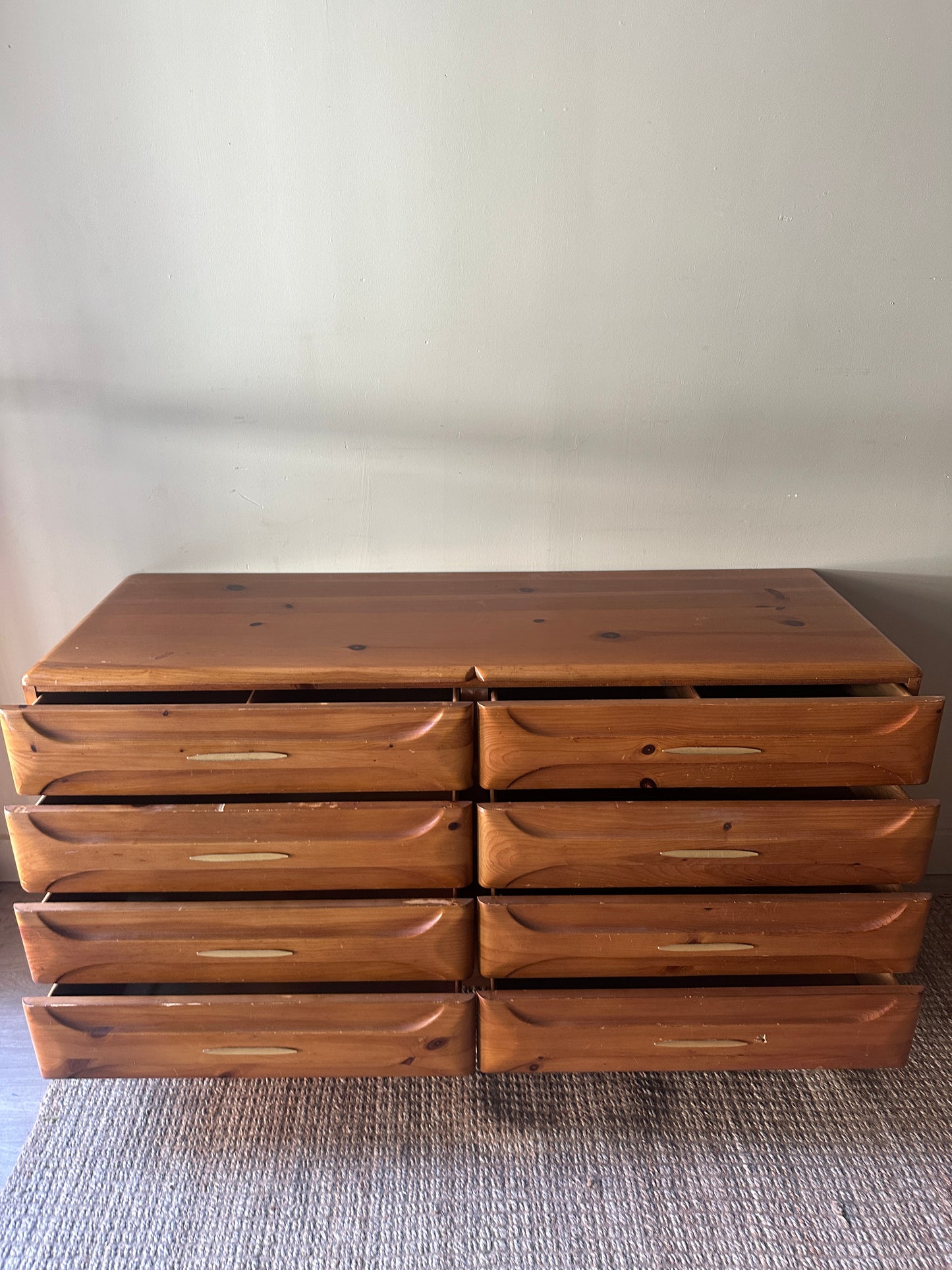 Shockey pine low dresser