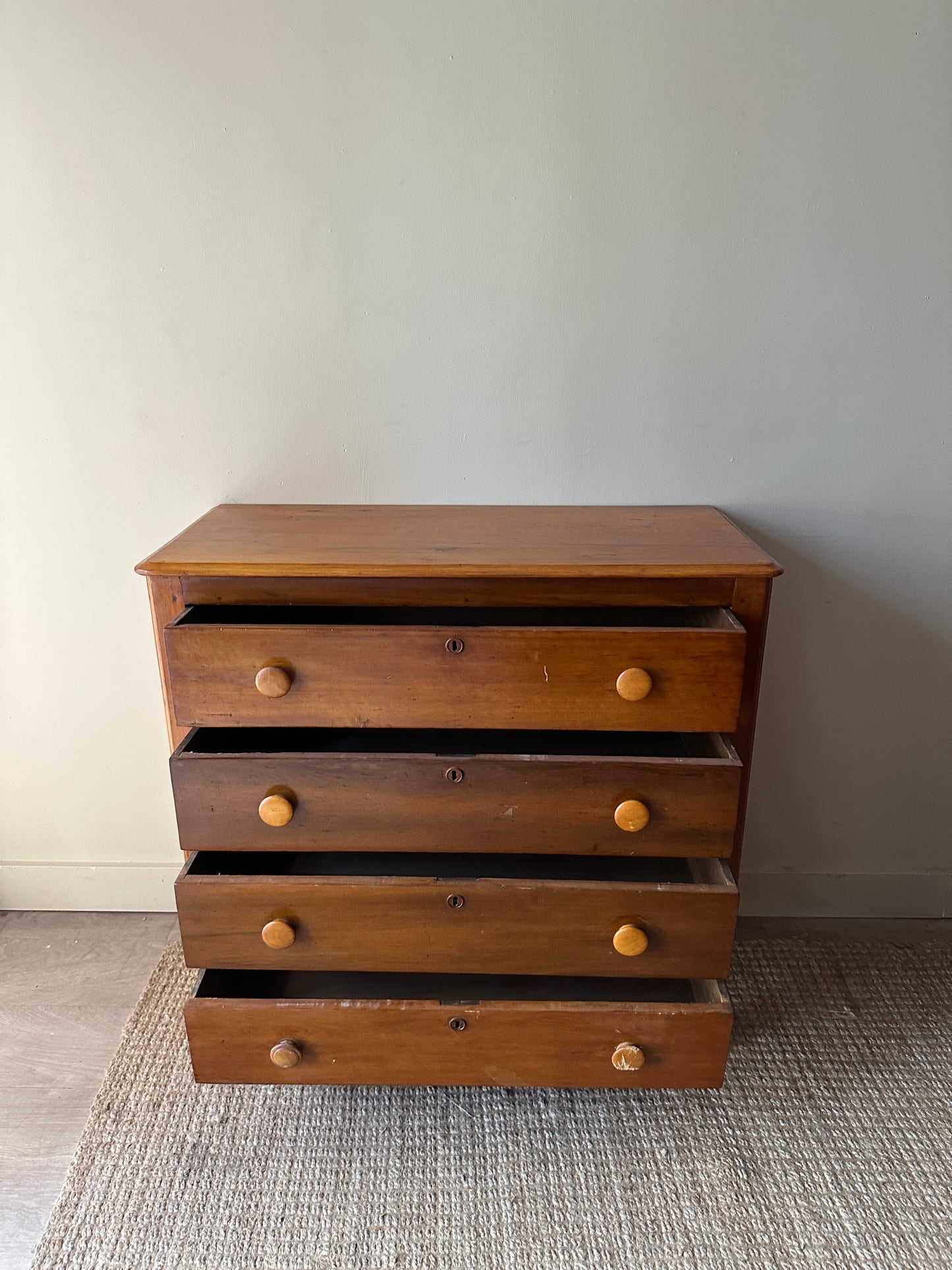 Light pine dresser