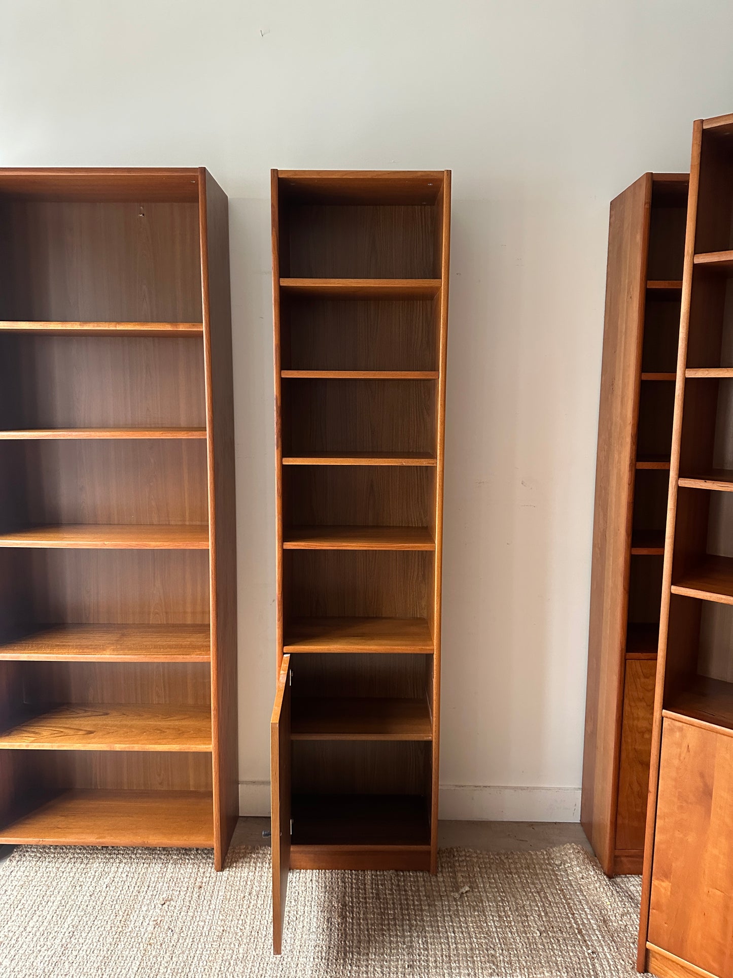 Teak bookshelf