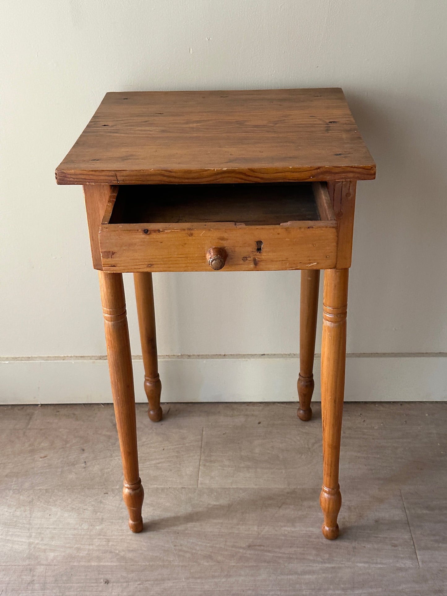 Maple side table