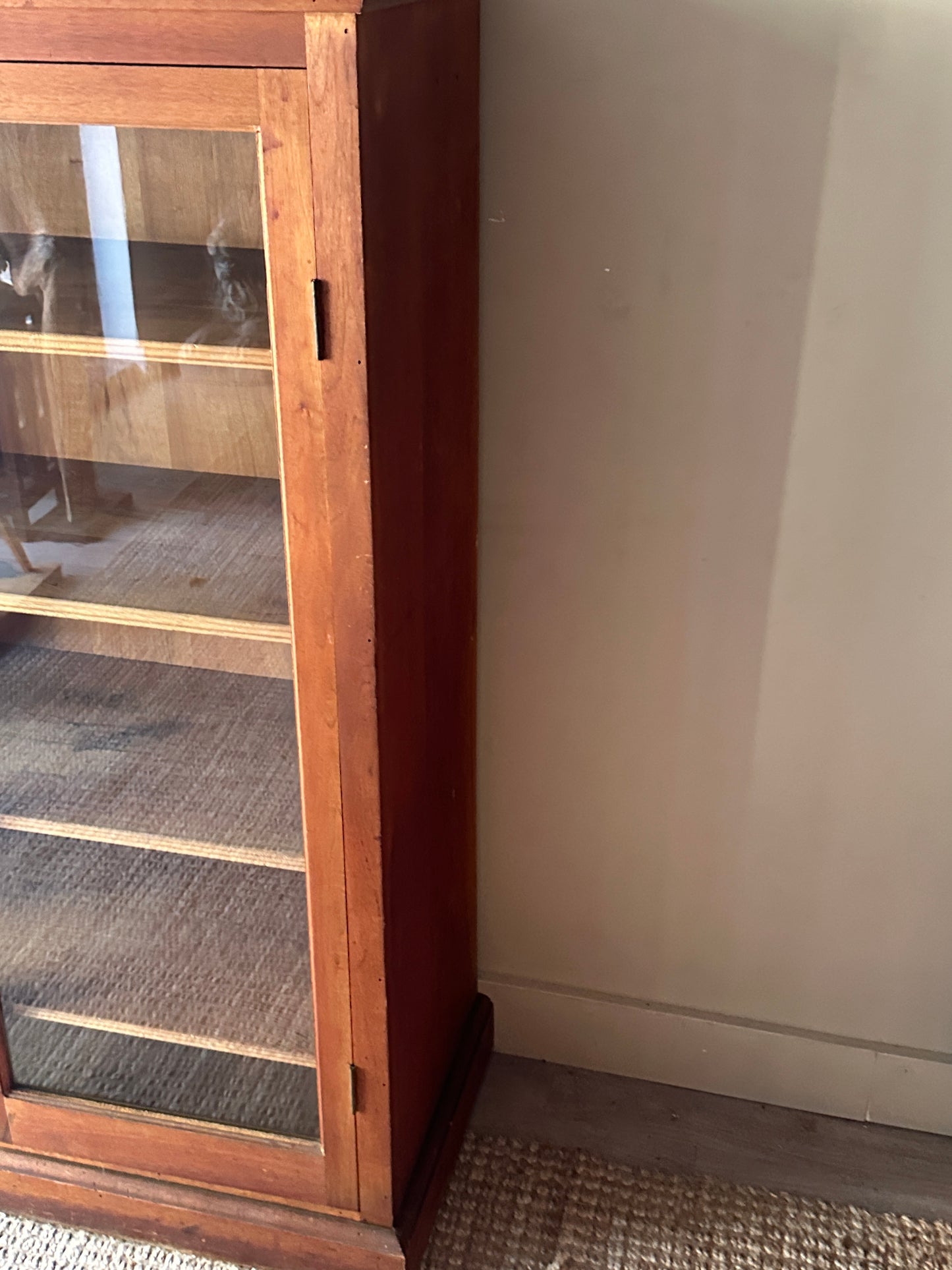 Pine display case