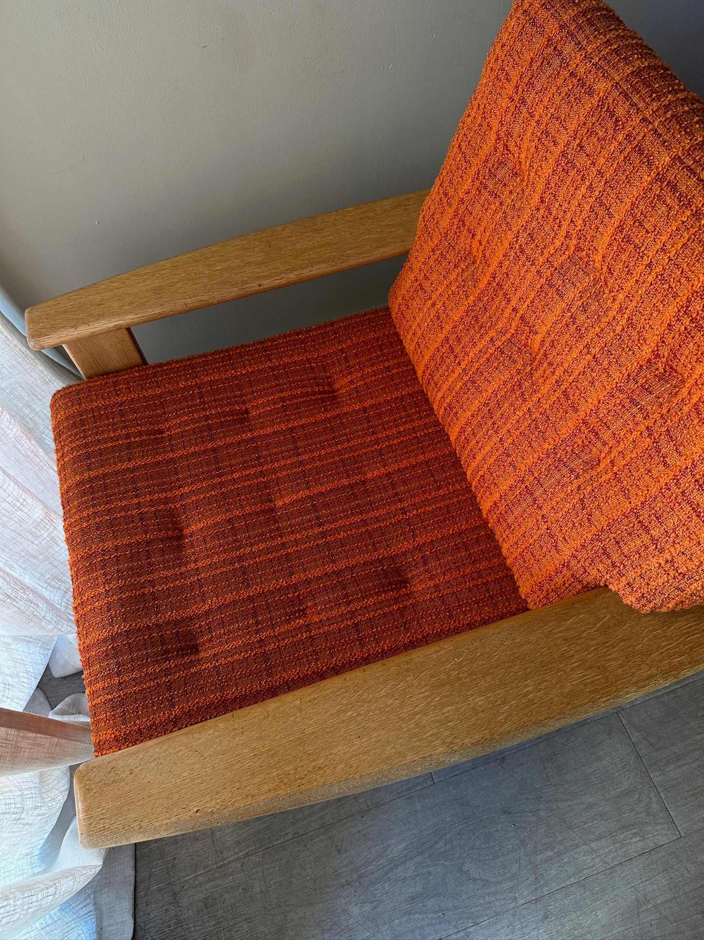 Scandinavian teak easy chair