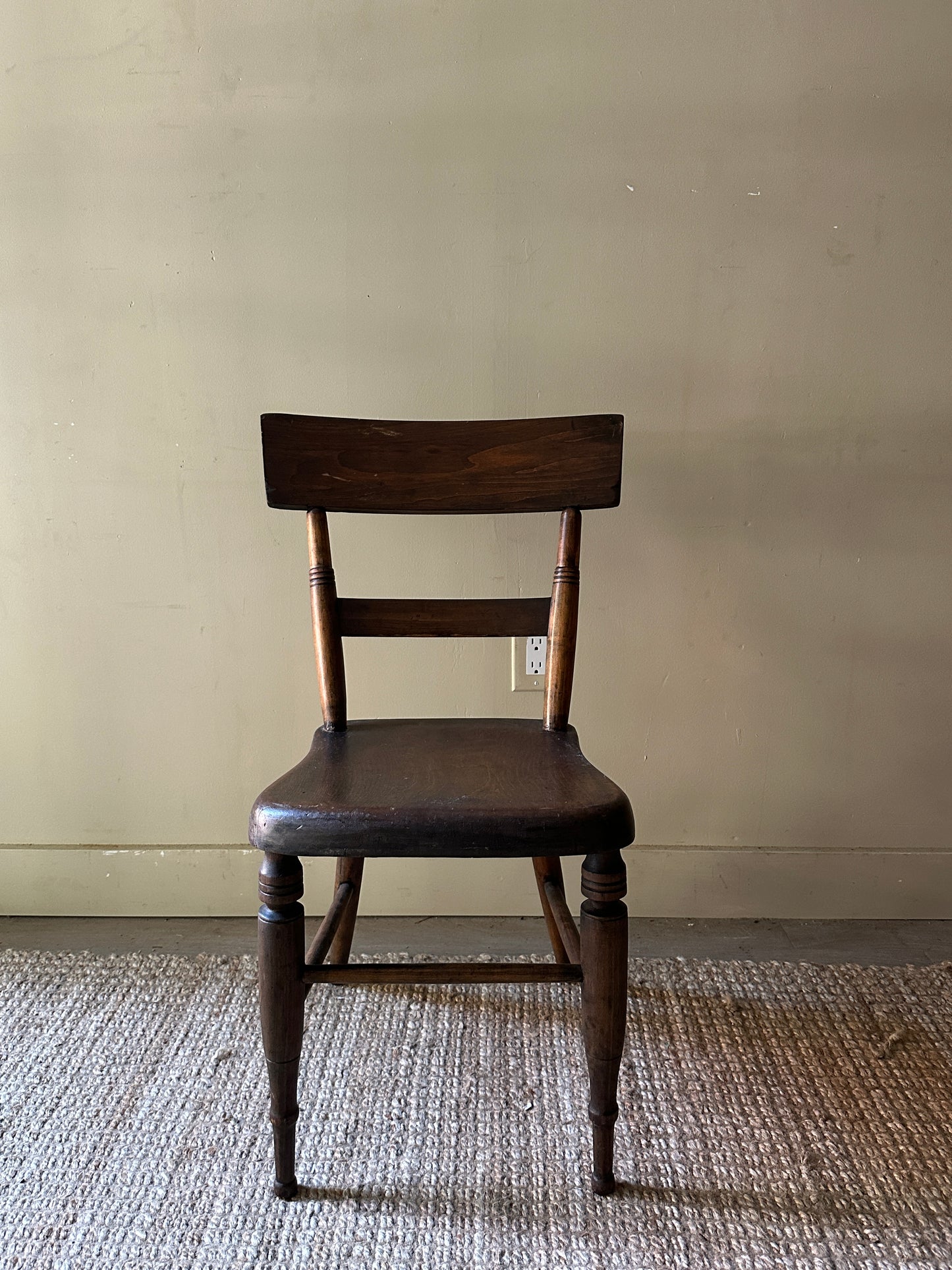 Pine dining chair