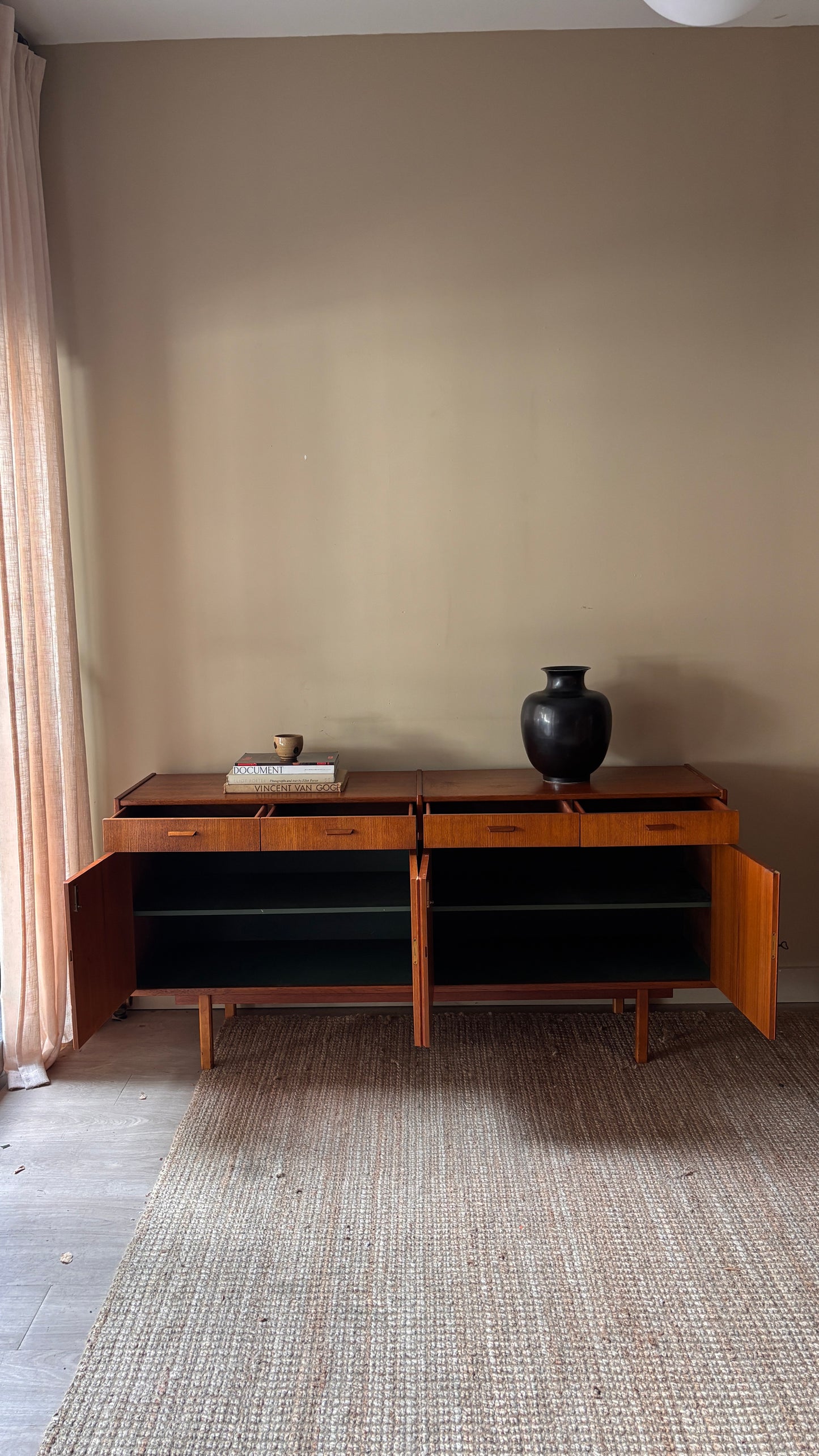 Teak credenza