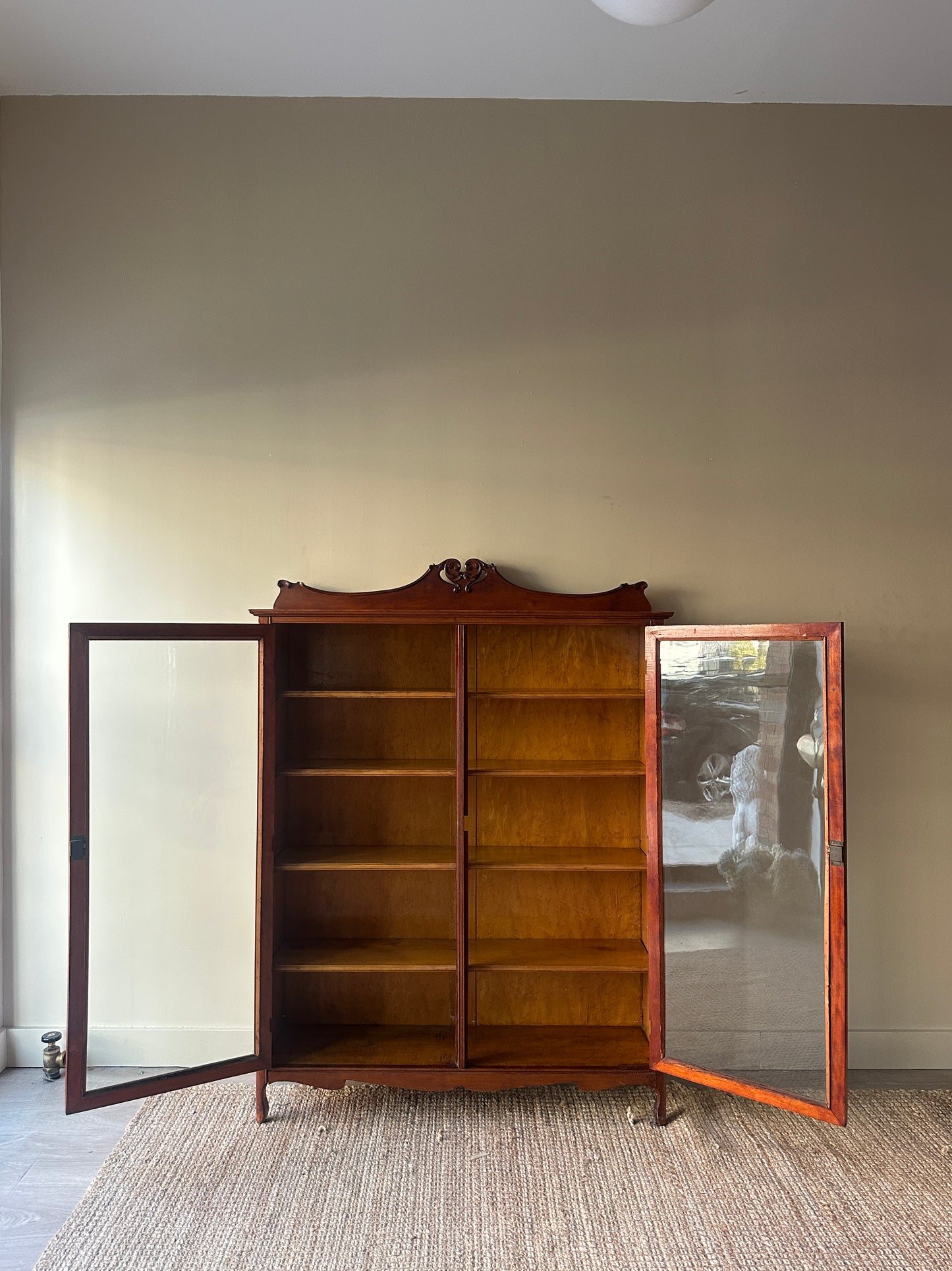 Carved display case