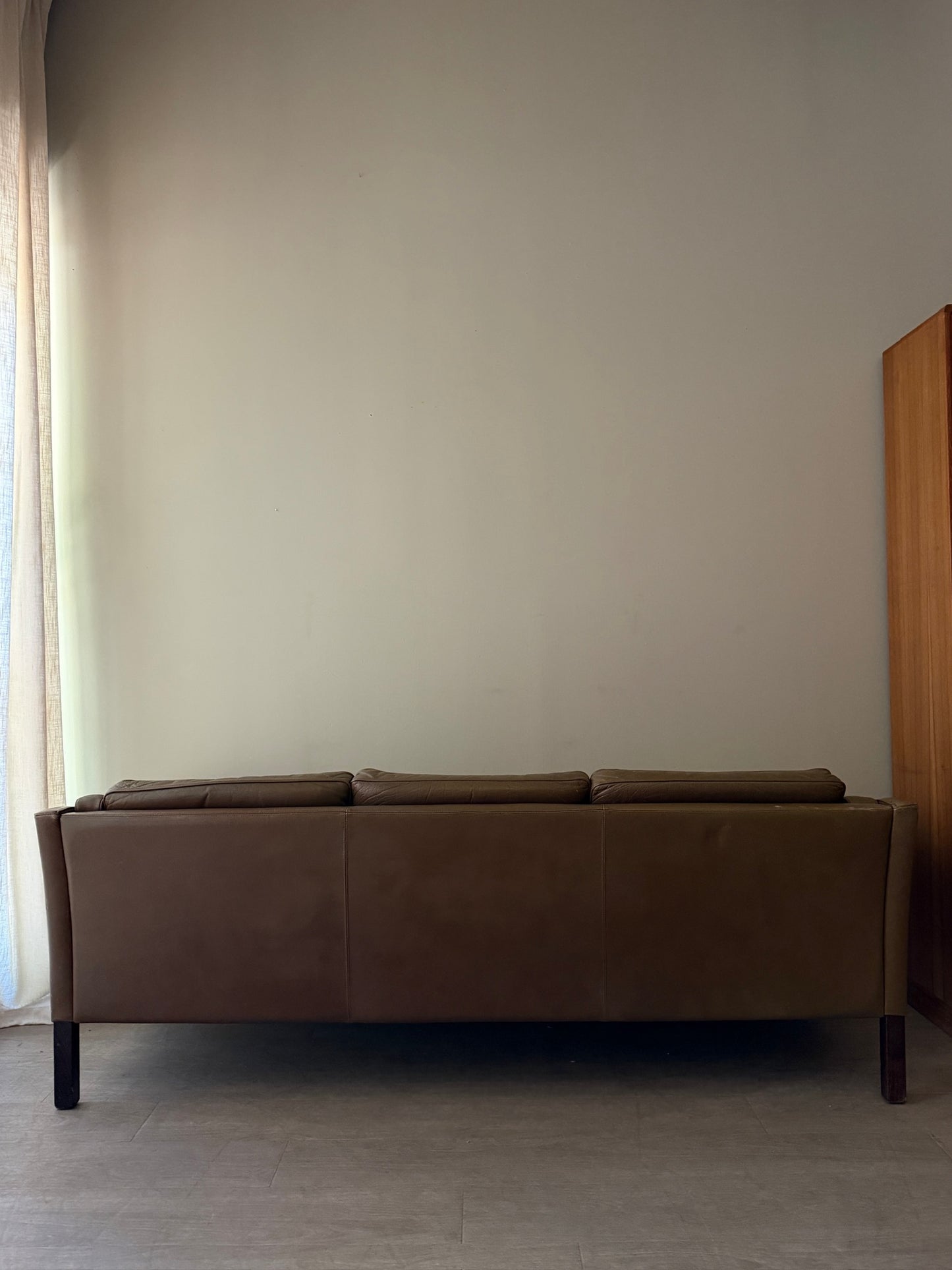 Mogens Hansen Danish leather sofa