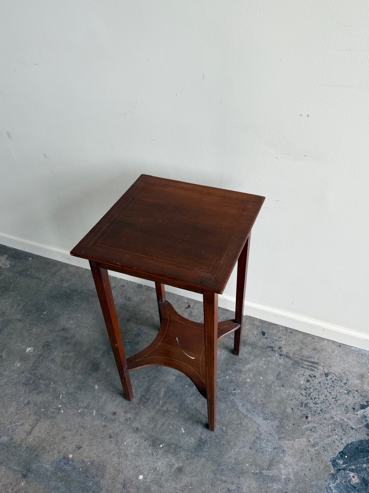 Mahogany side table