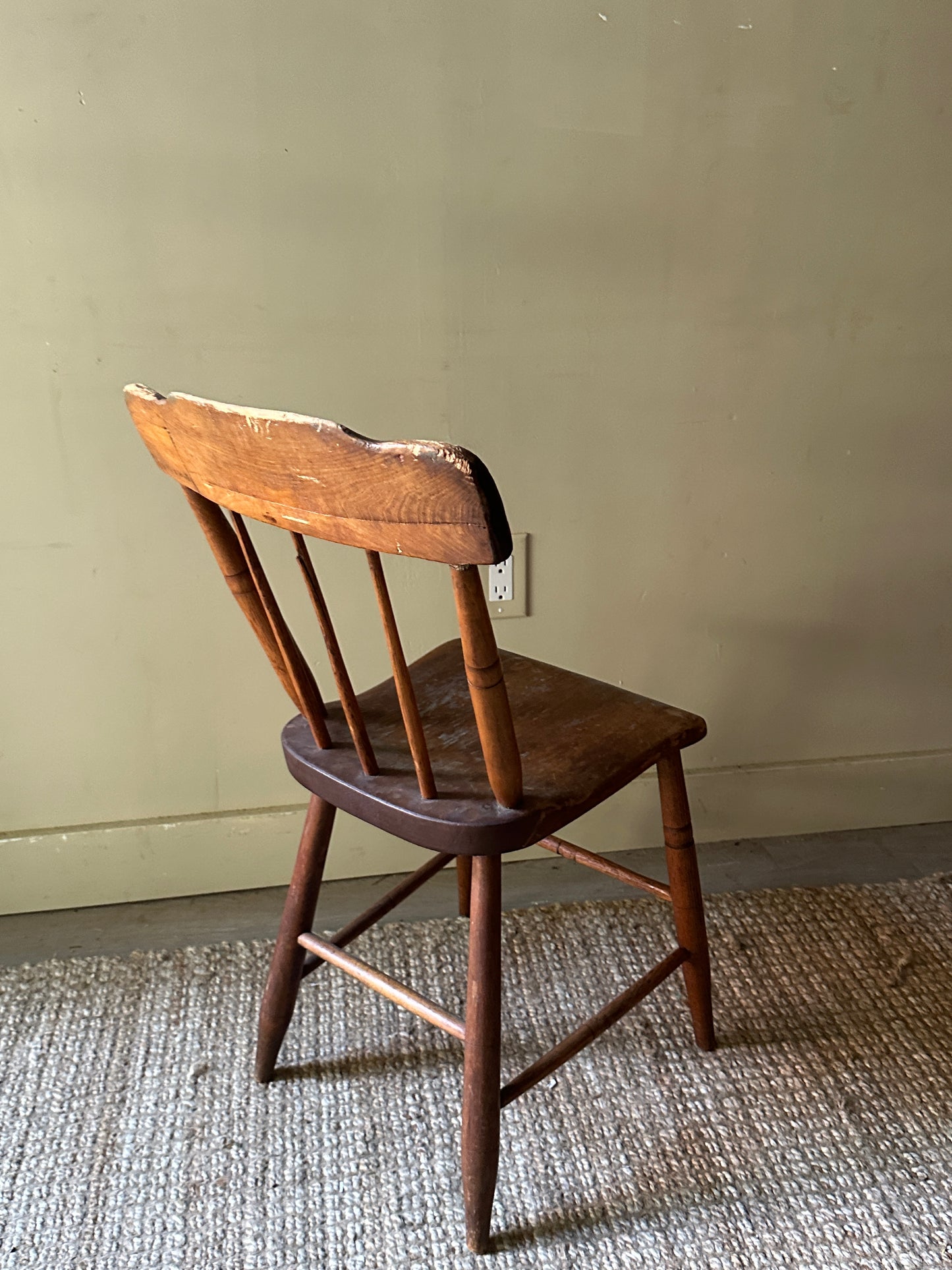 Pine dining chair