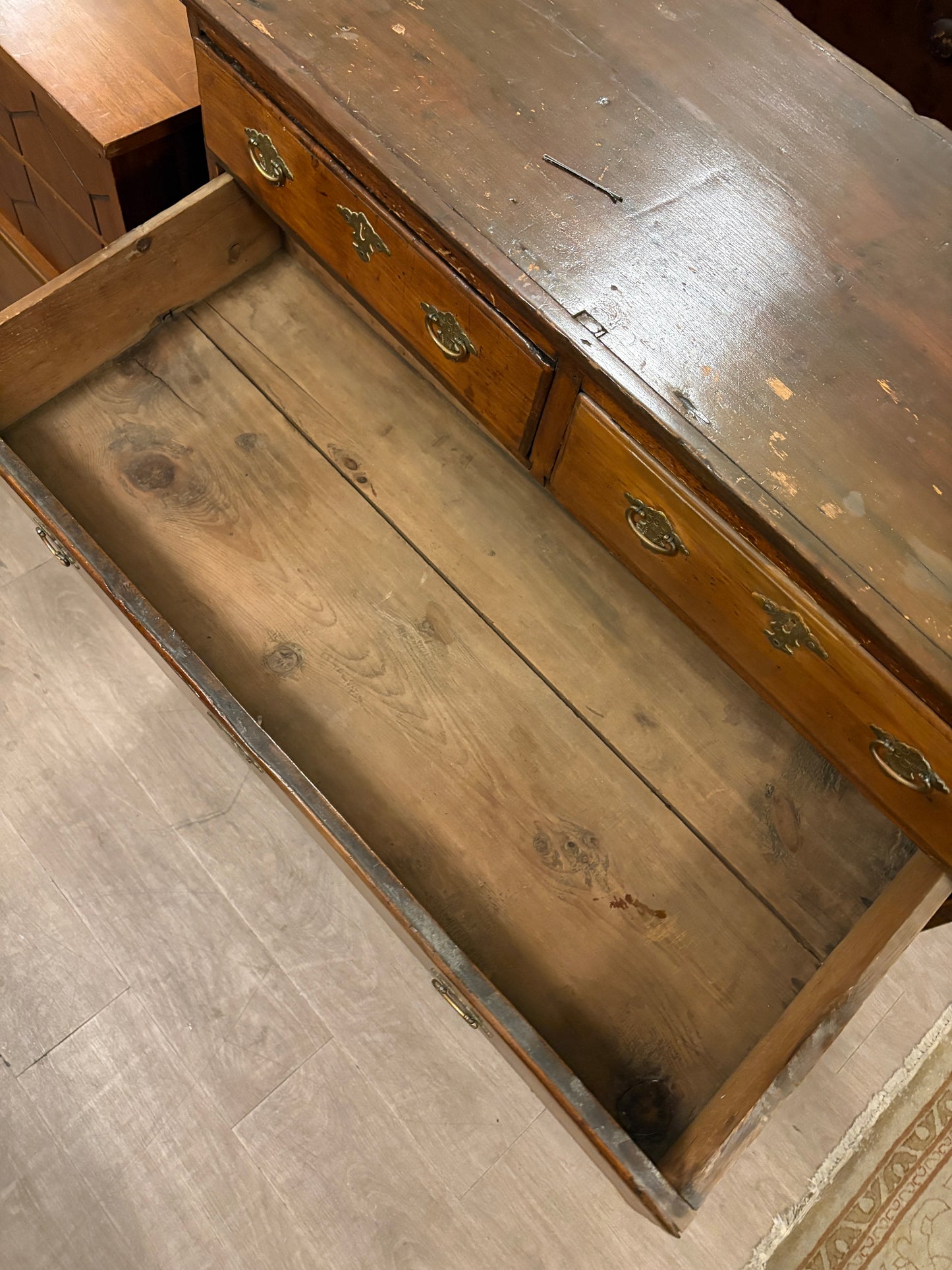Pine William and Mary dresser