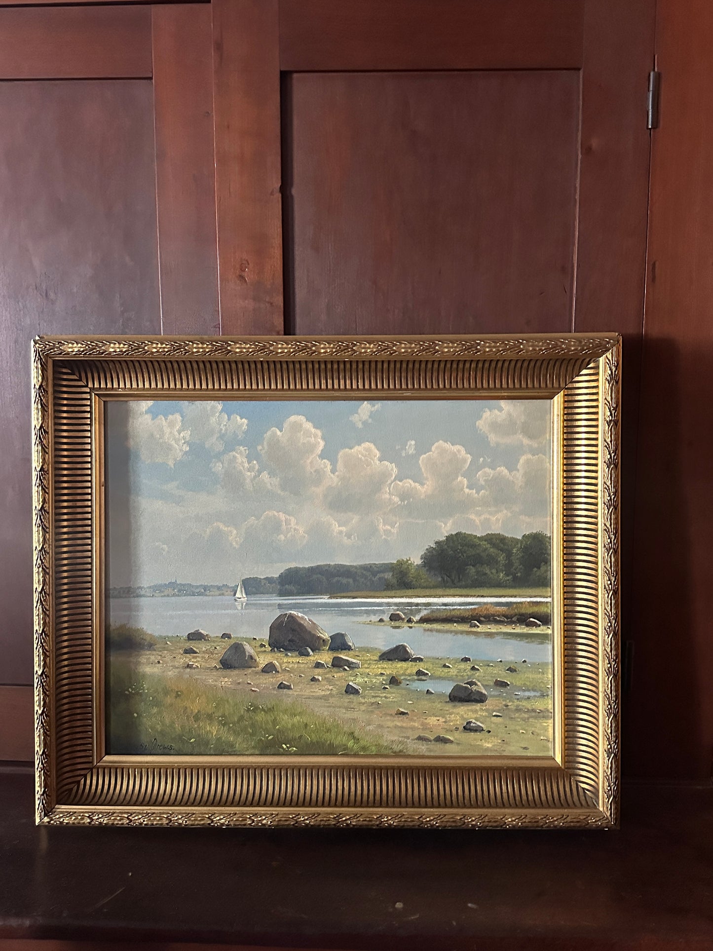 Bay Landscape by Svend Drews (1919-2003)