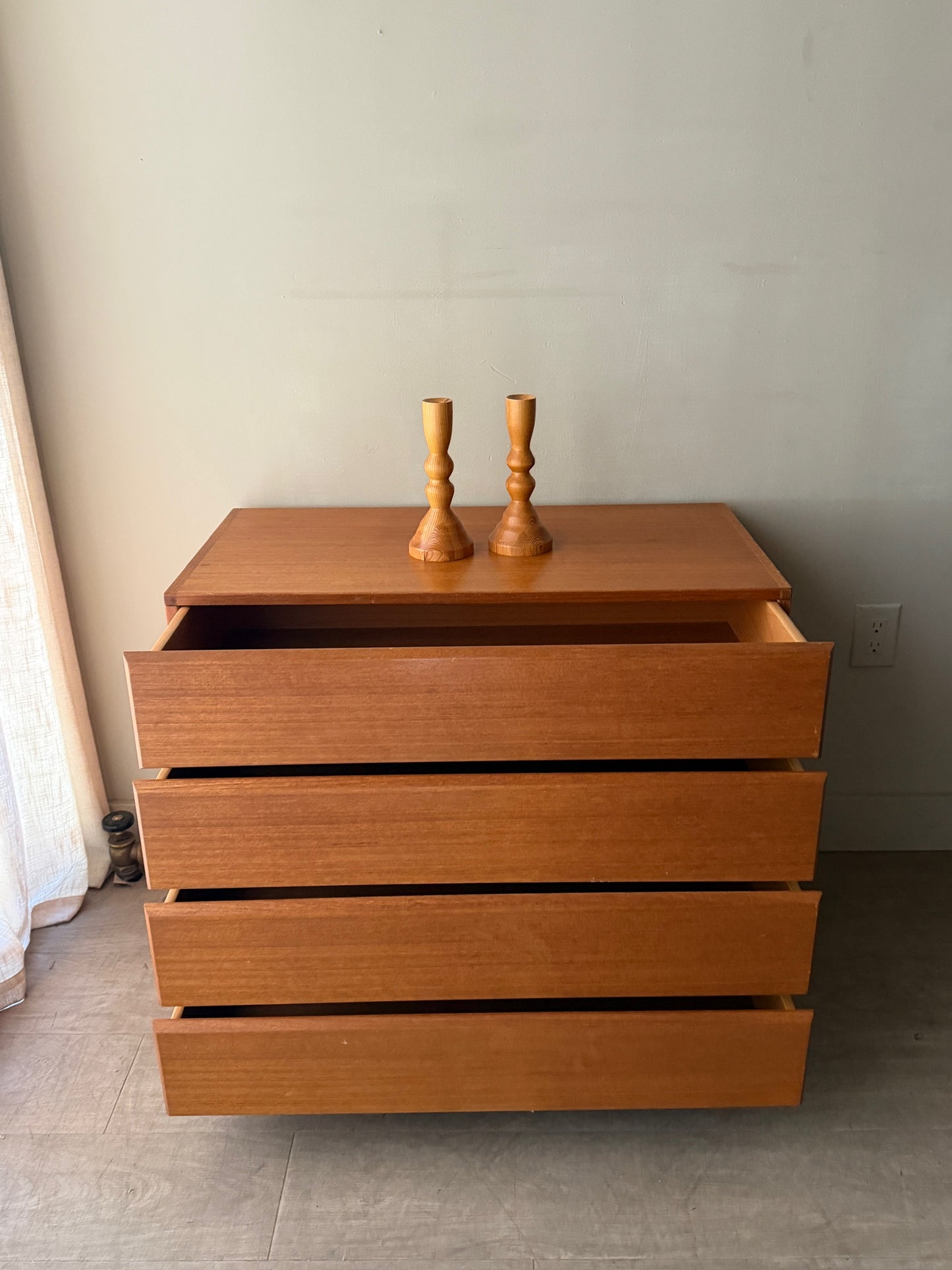 Vitre Danish teak dresser