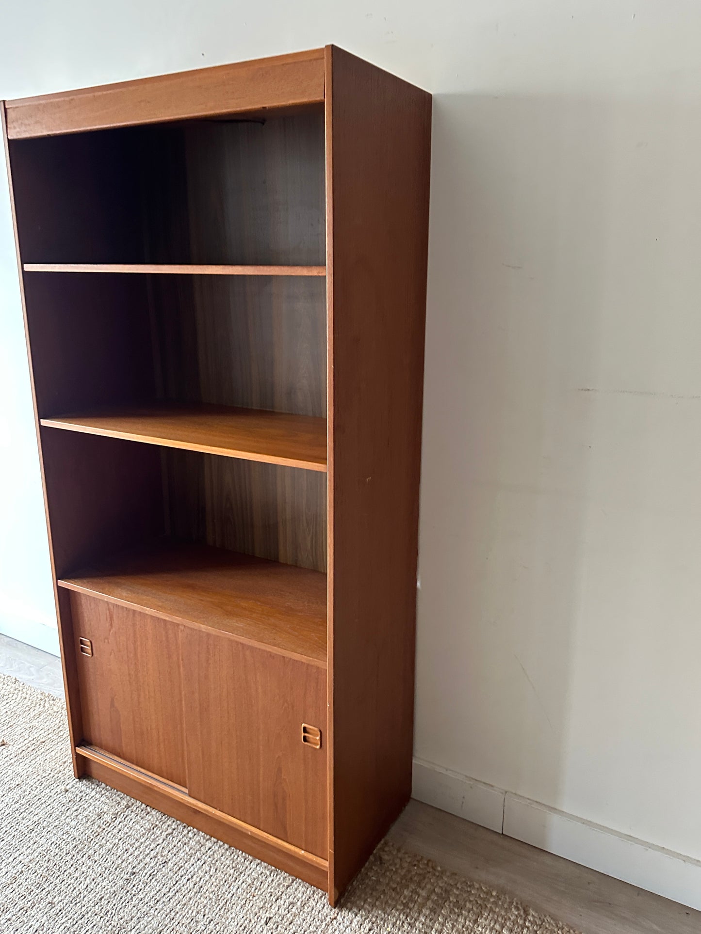Teak bookcase