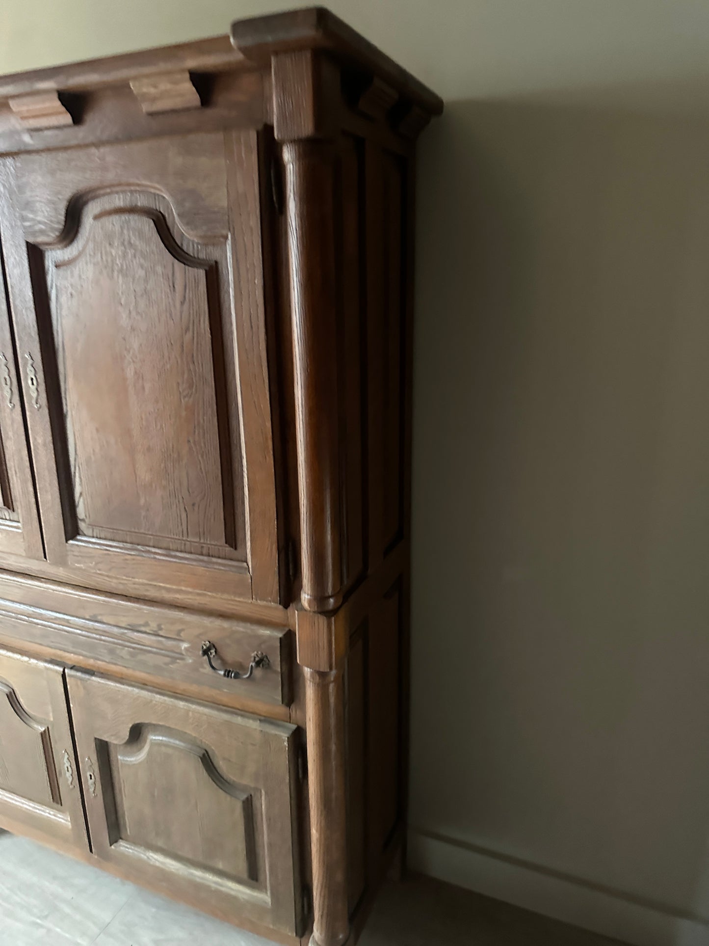 French Oak hutch