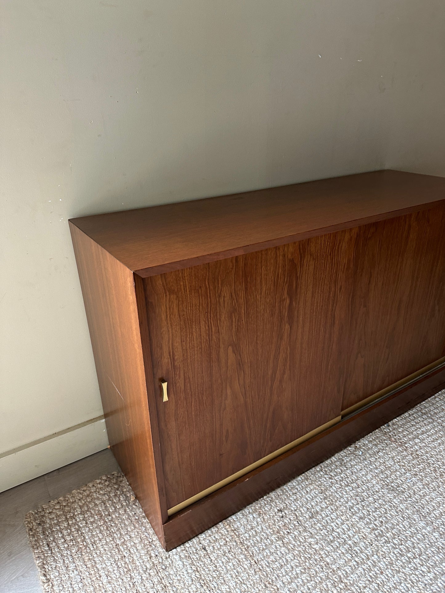 Walnut console