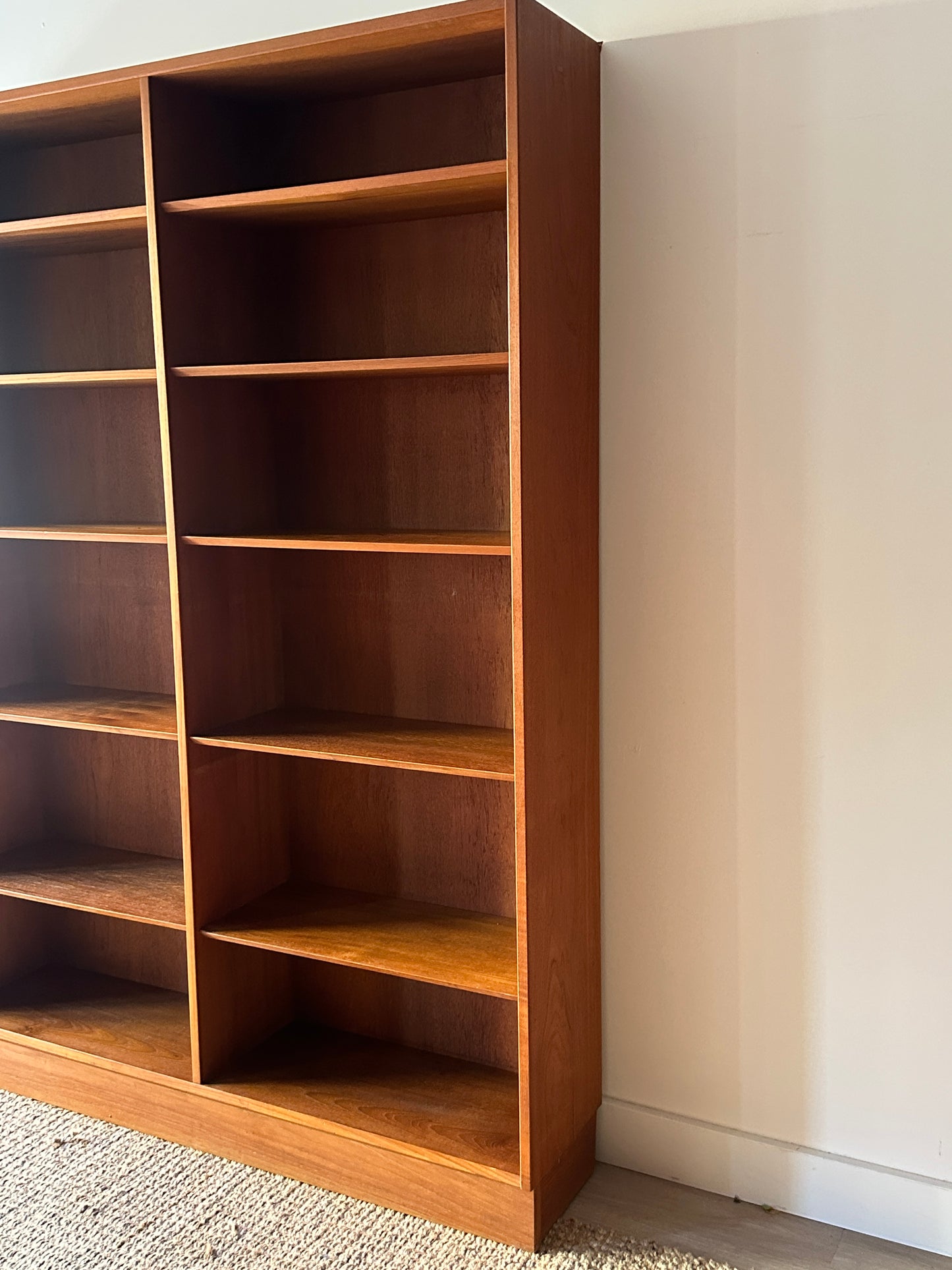 Danish teak shelves