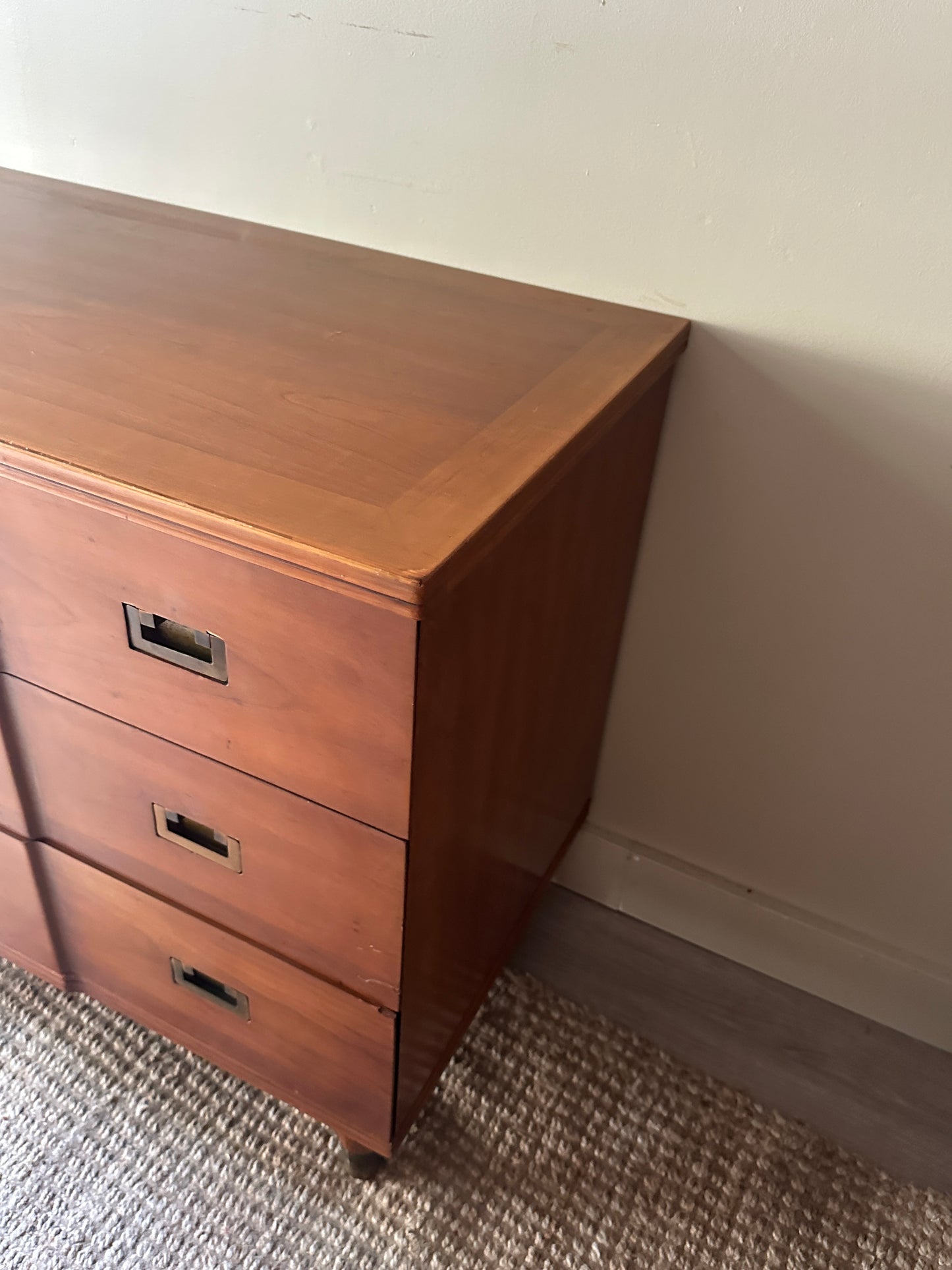 Walnut credenza