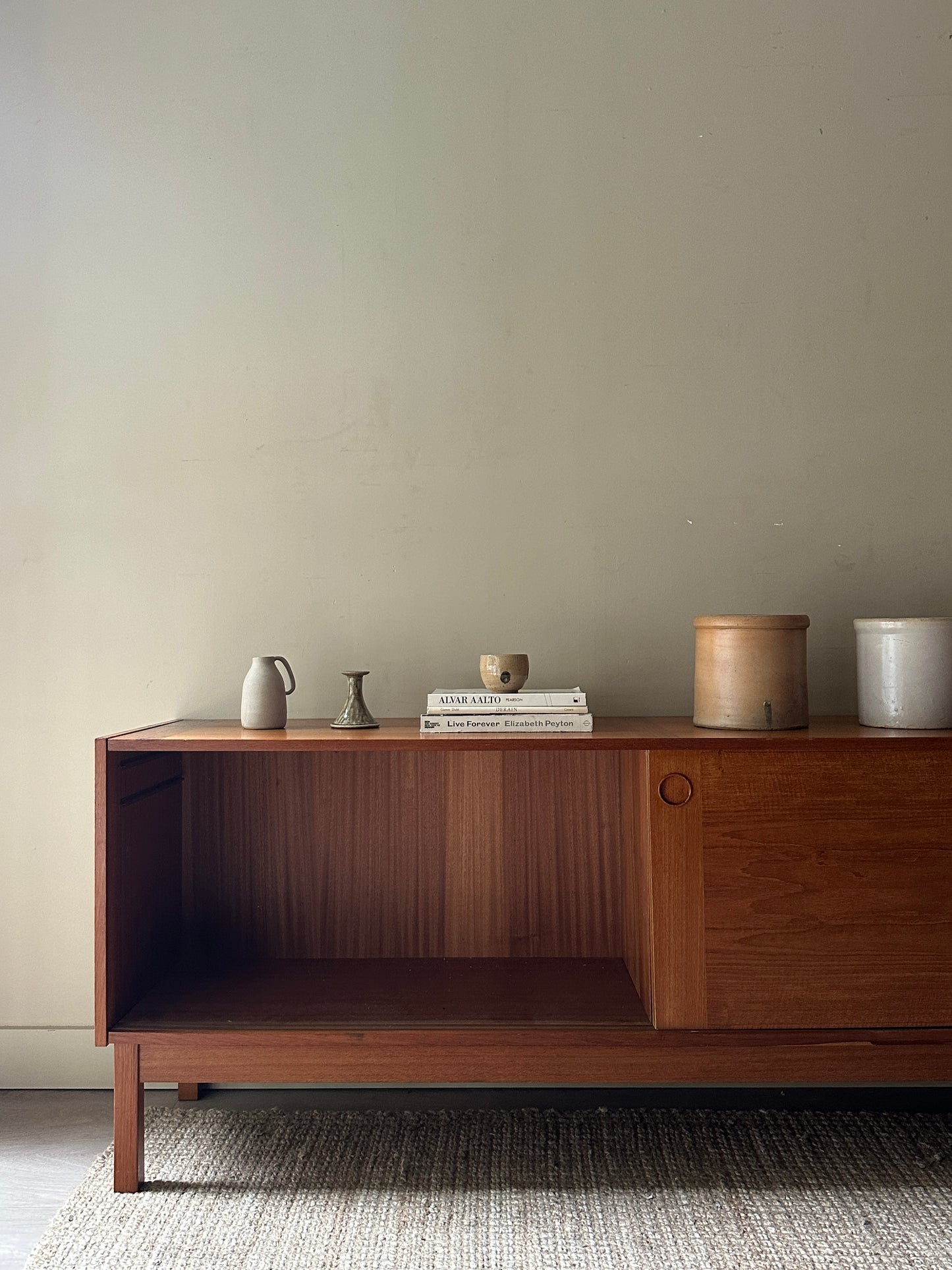 Teak credenza
