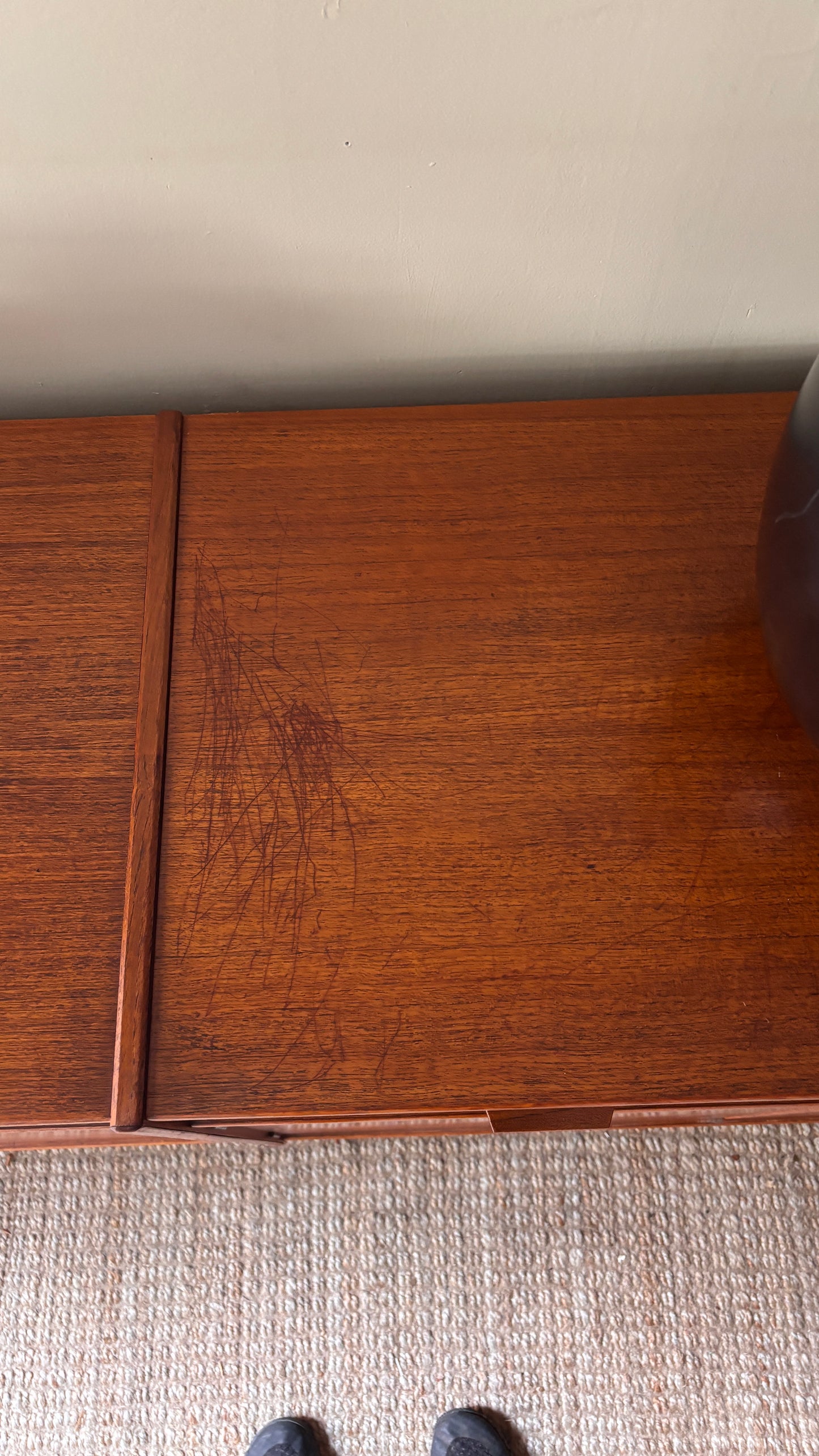 Teak credenza