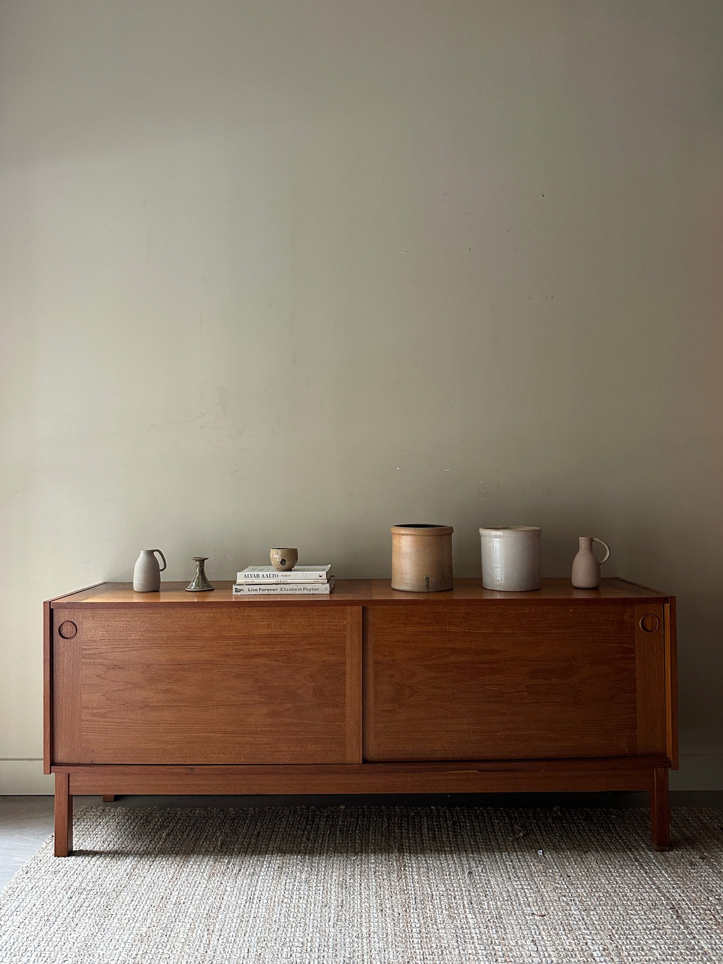 Teak credenza