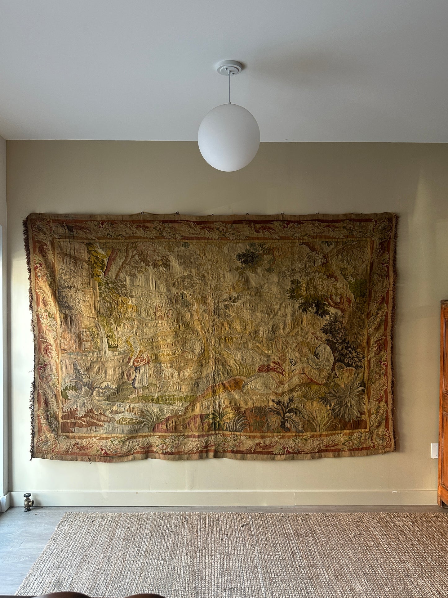 19th c. French tapestry