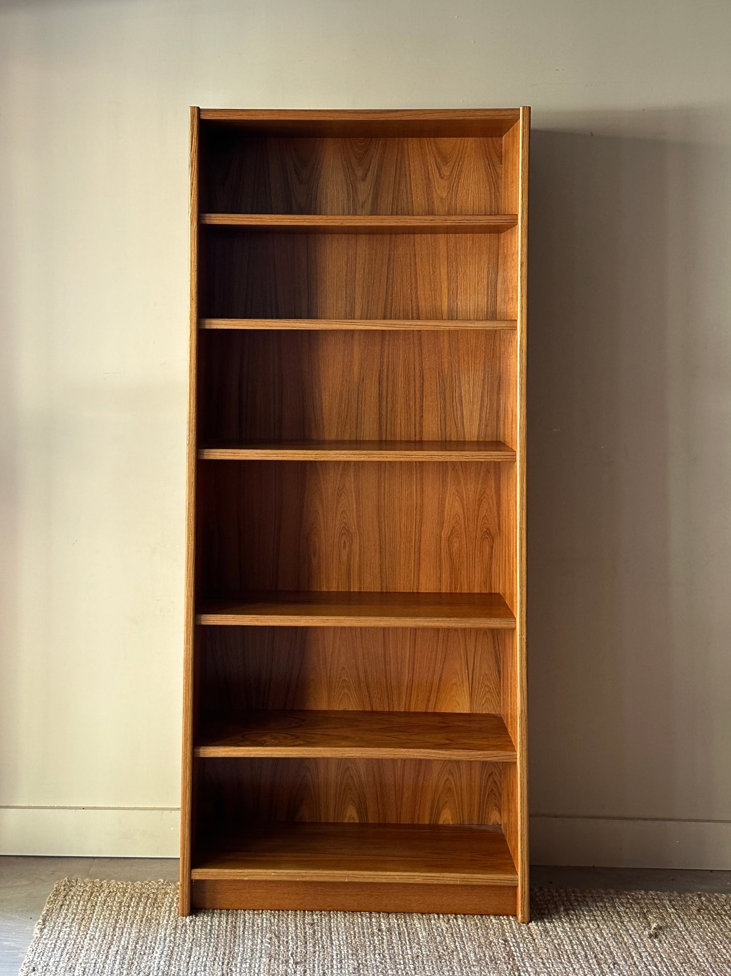 Teak bookshelf