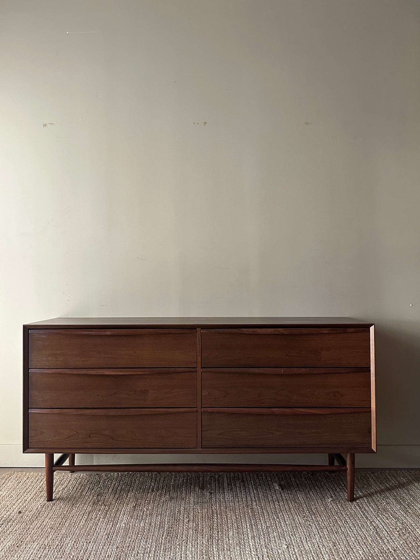 Walnut credenza