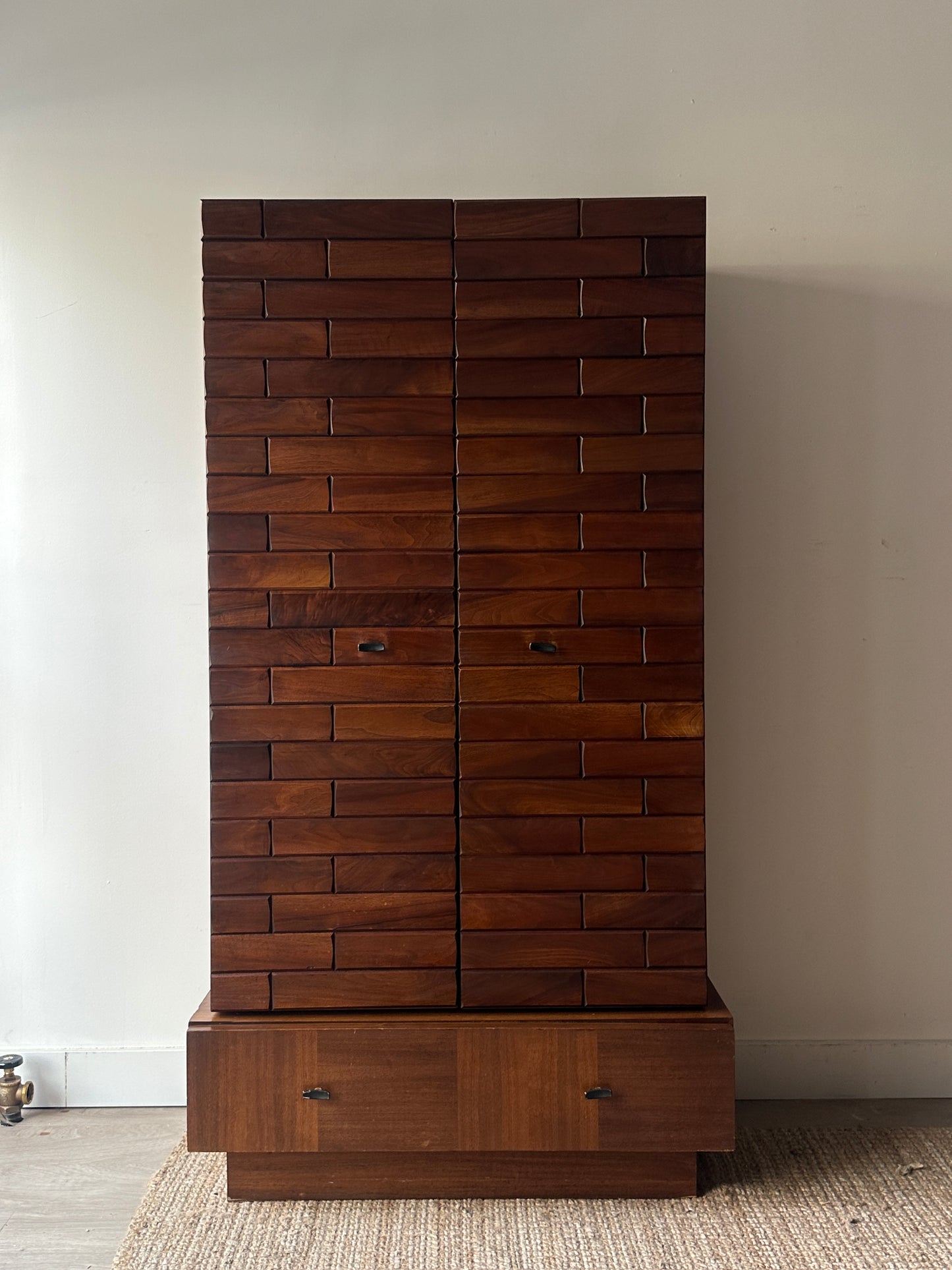 Walnut armoire