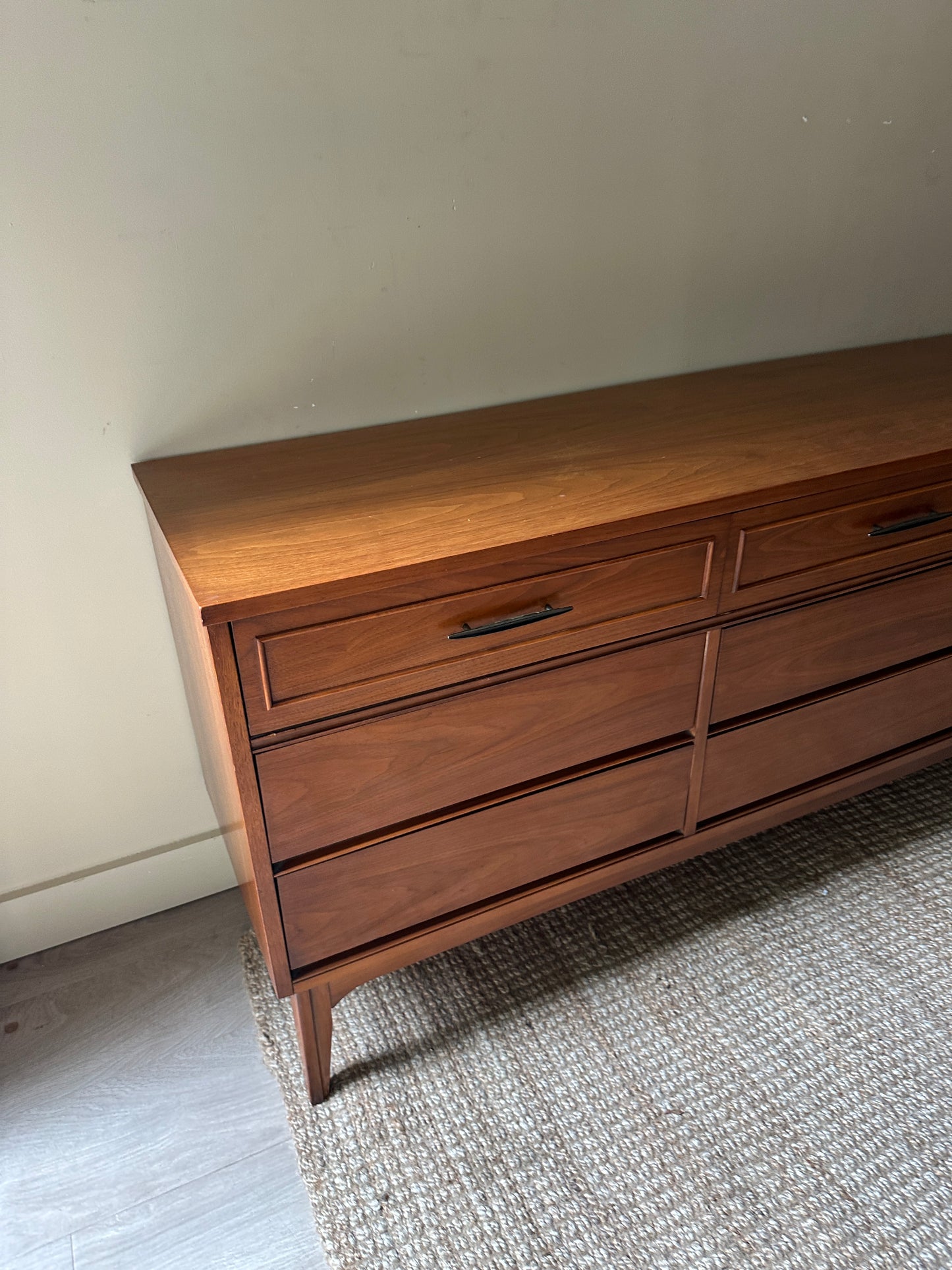 Walnut credenza
