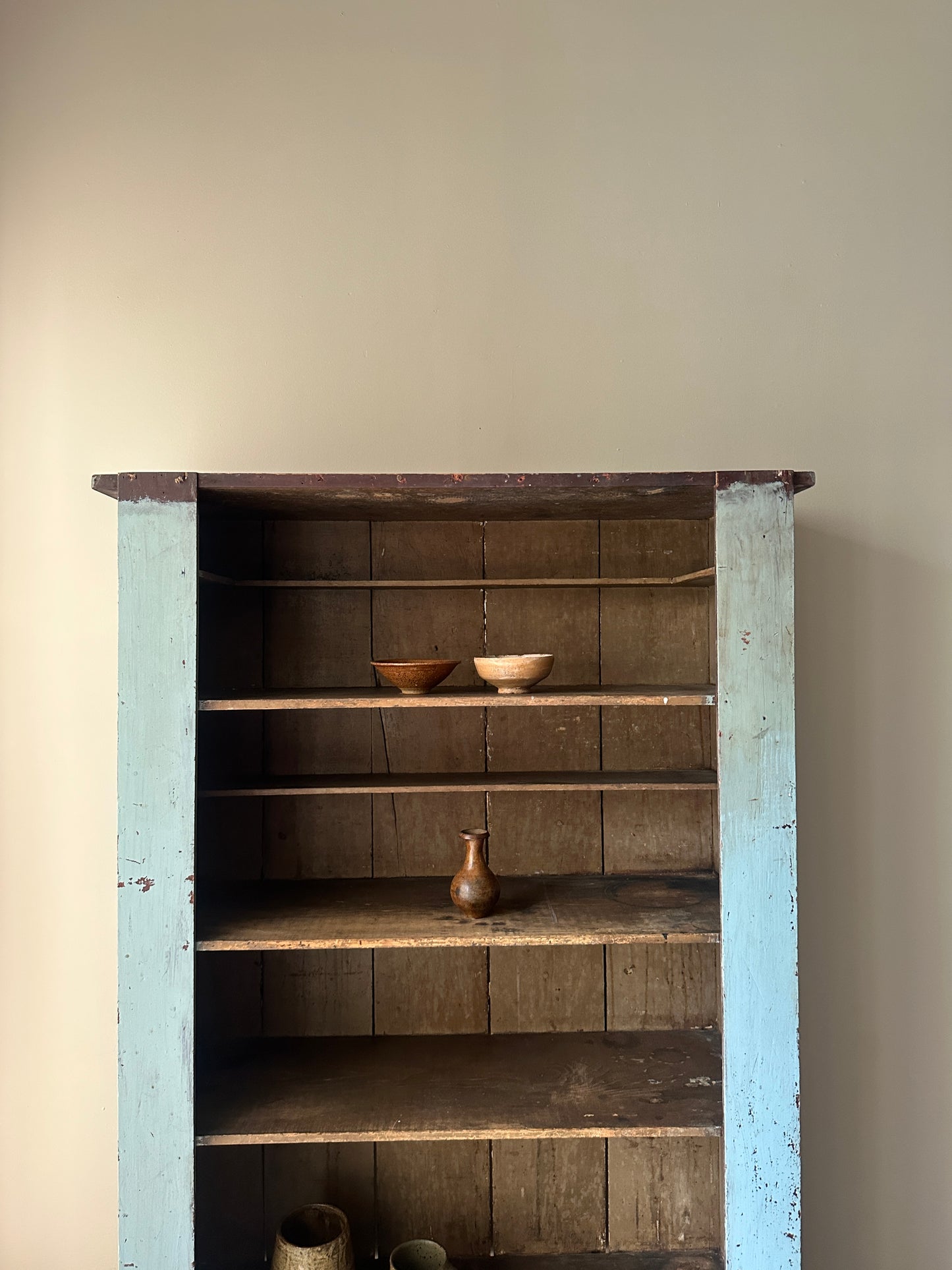 Painted farmhouse cabinet