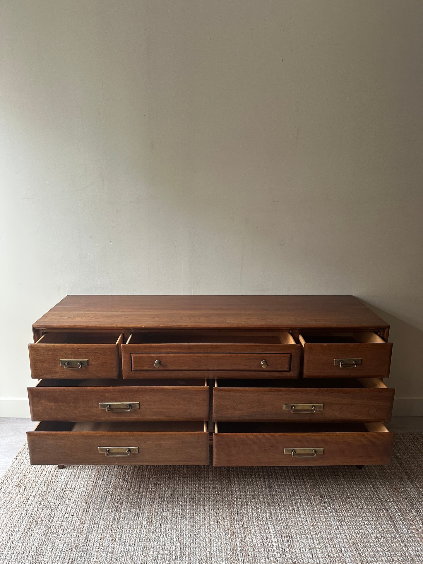 Heywood Wakefield seven drawer dresser