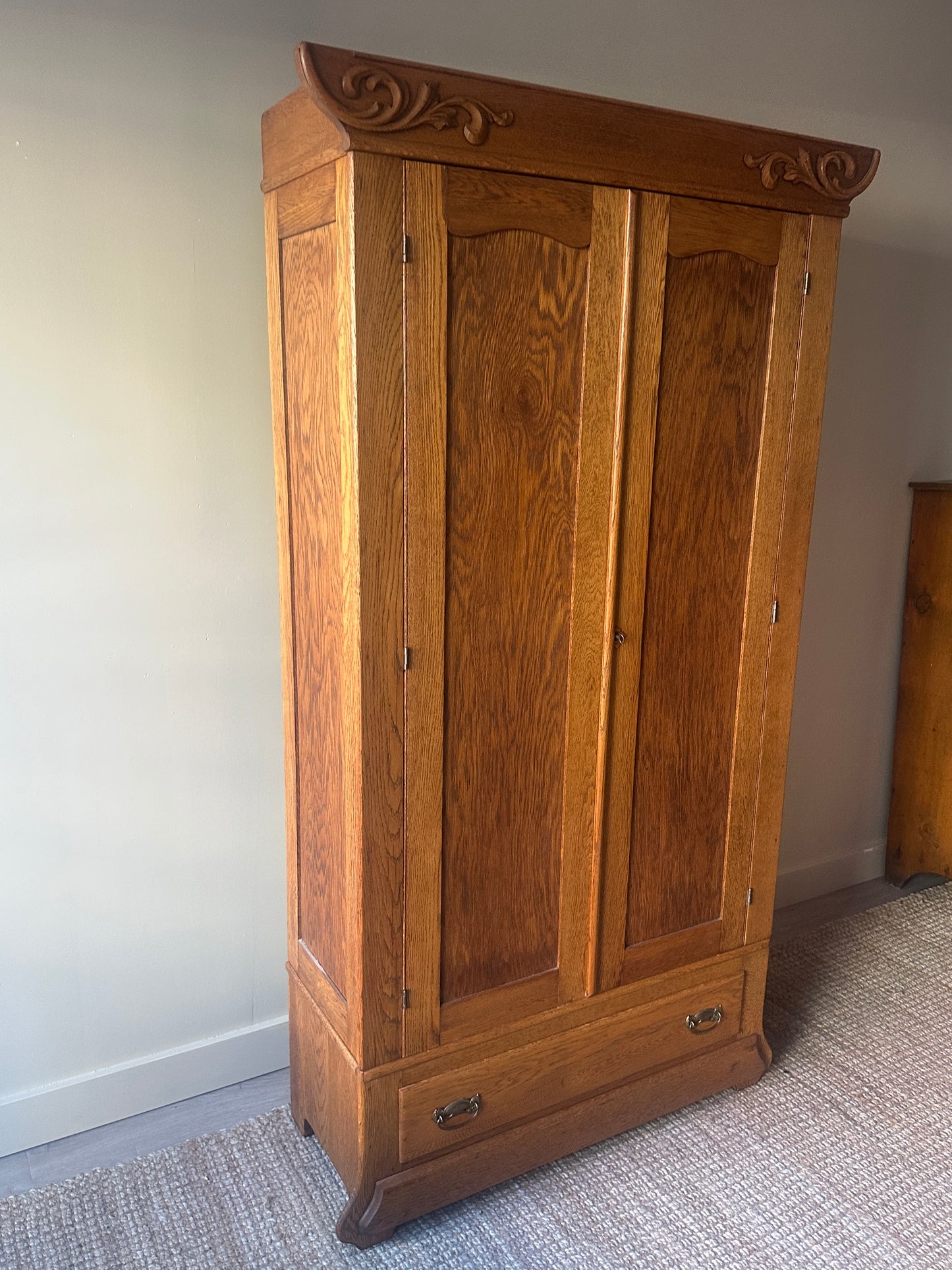 Oak armoire