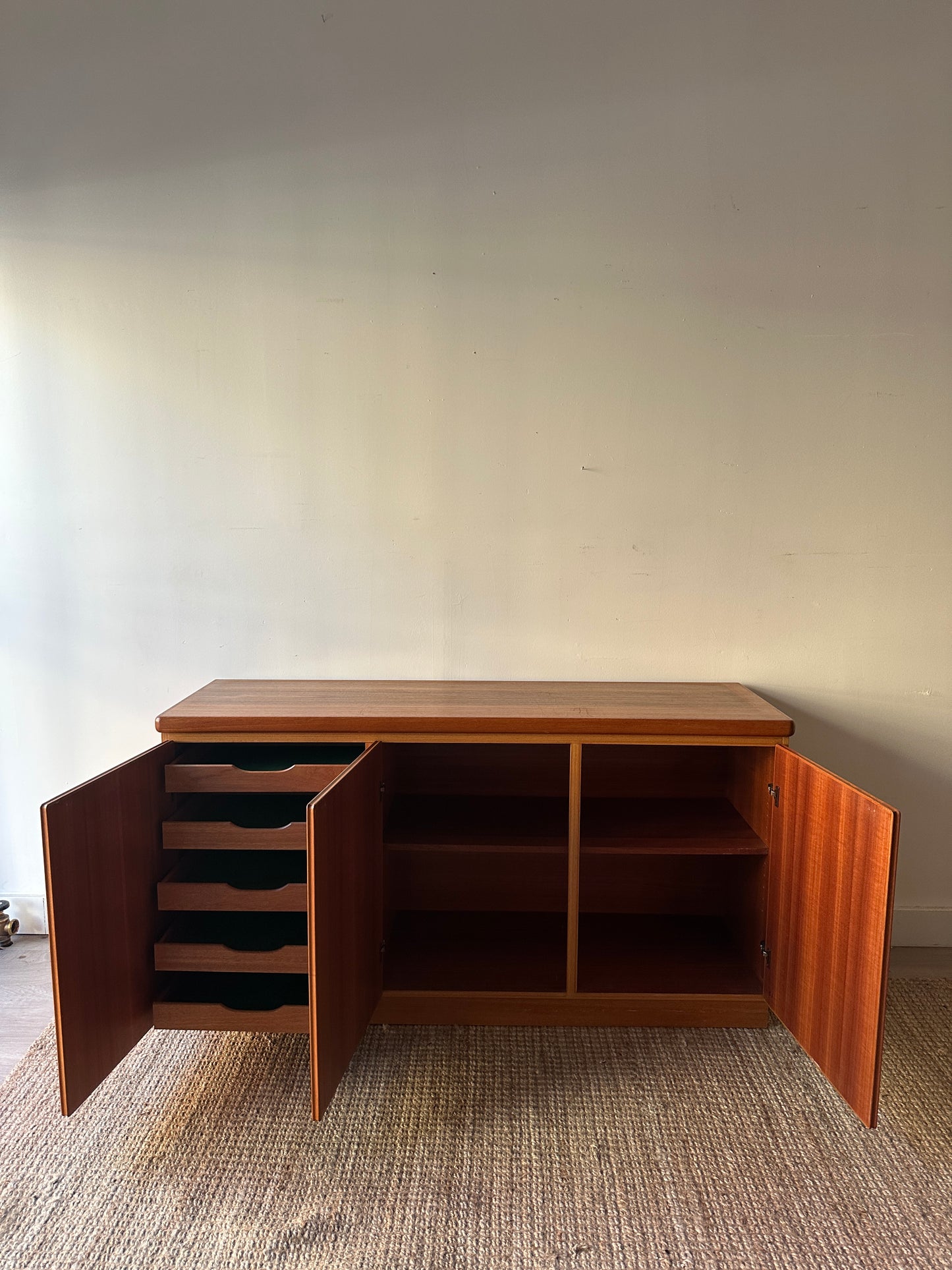 Teak credenza