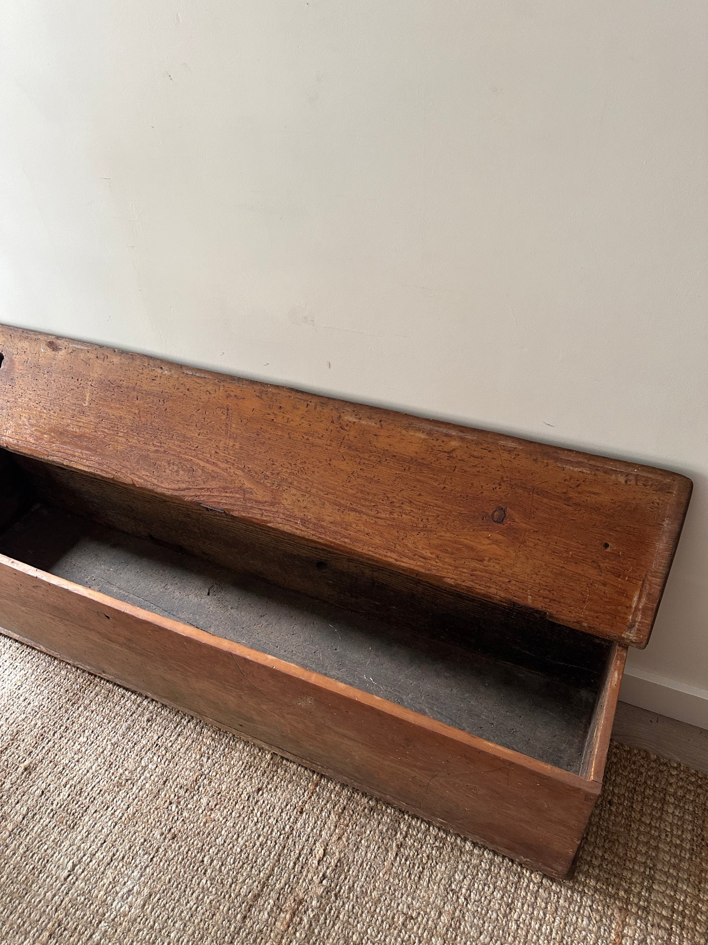 Early American storage bench
