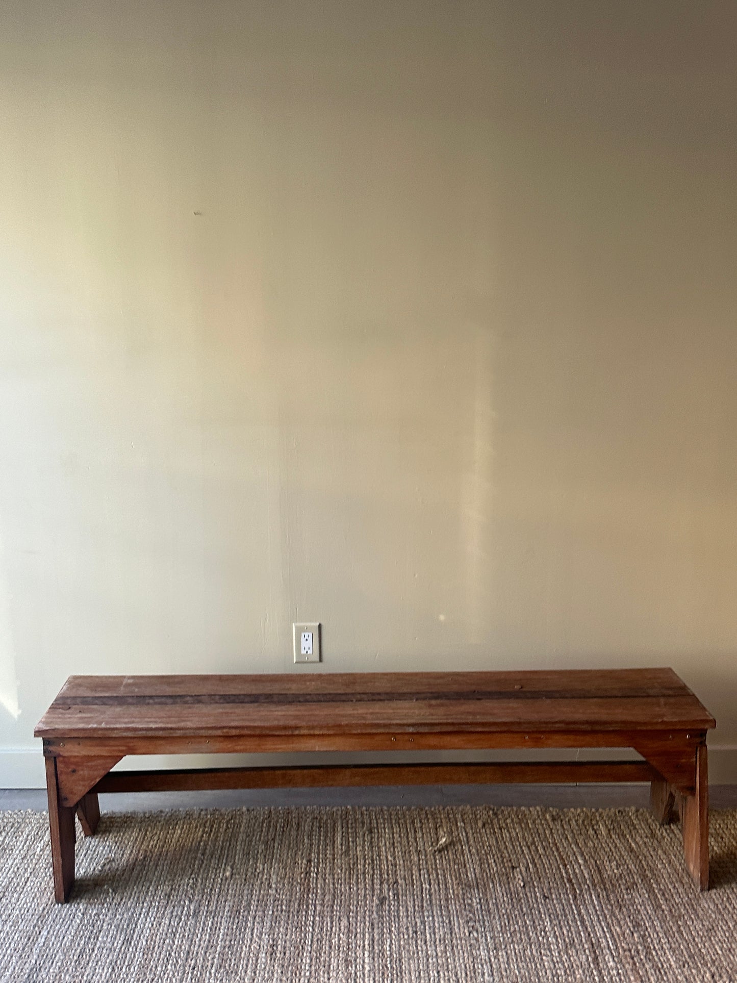 Teak bench