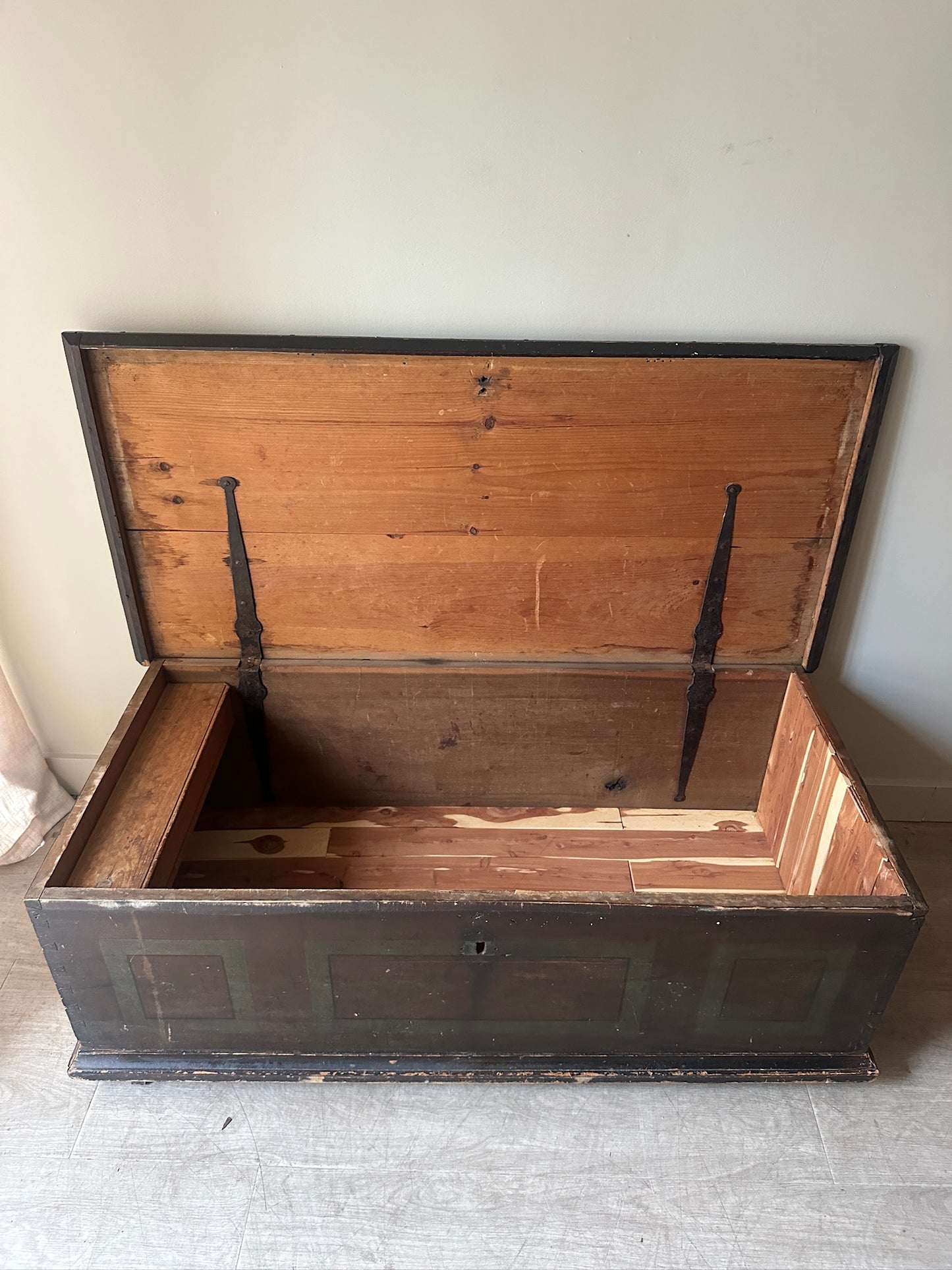 XL painted chest