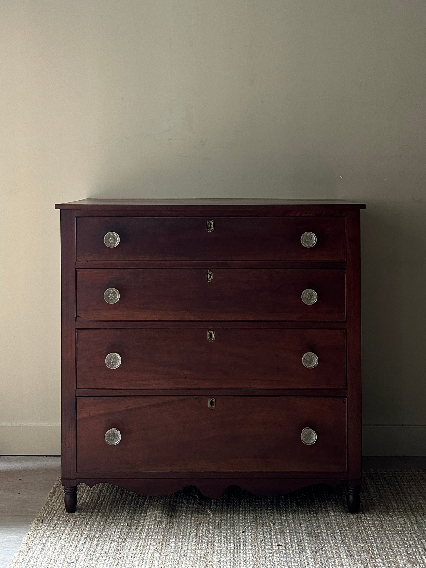19th c. cherry dresser