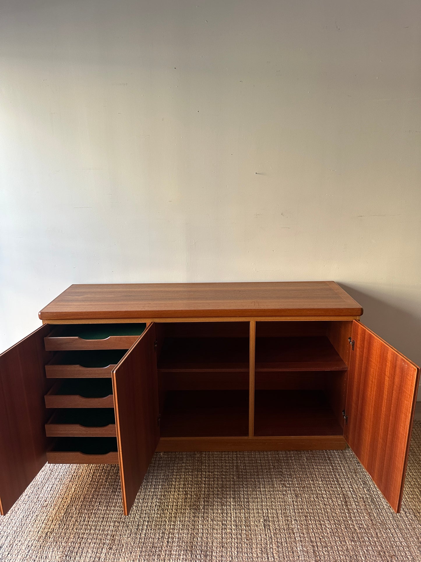 Teak credenza