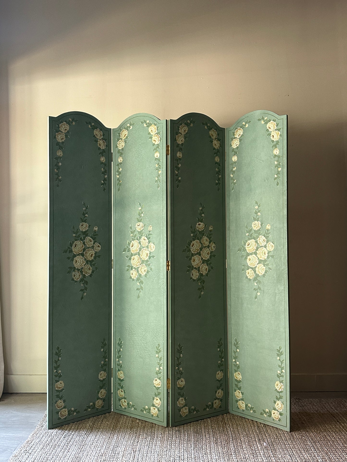 Floral room divider