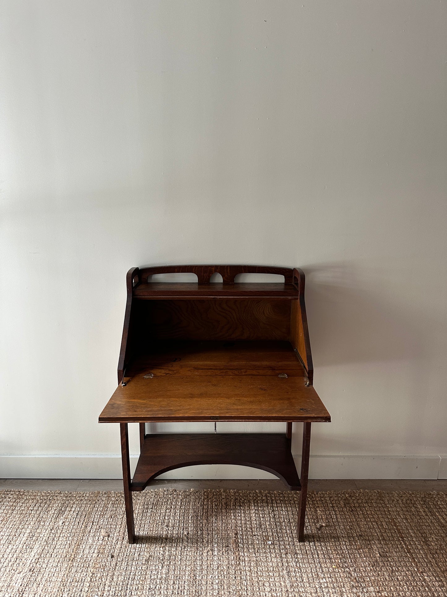 Mission oak desk