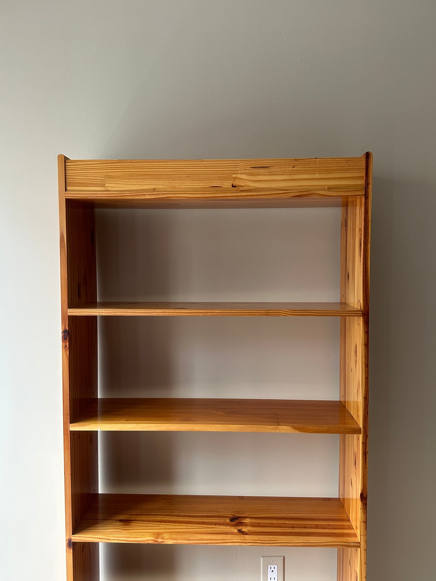 Pine bookshelf