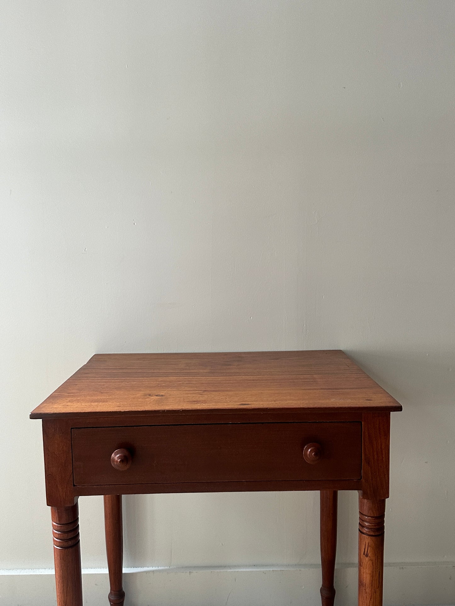 Maple side table