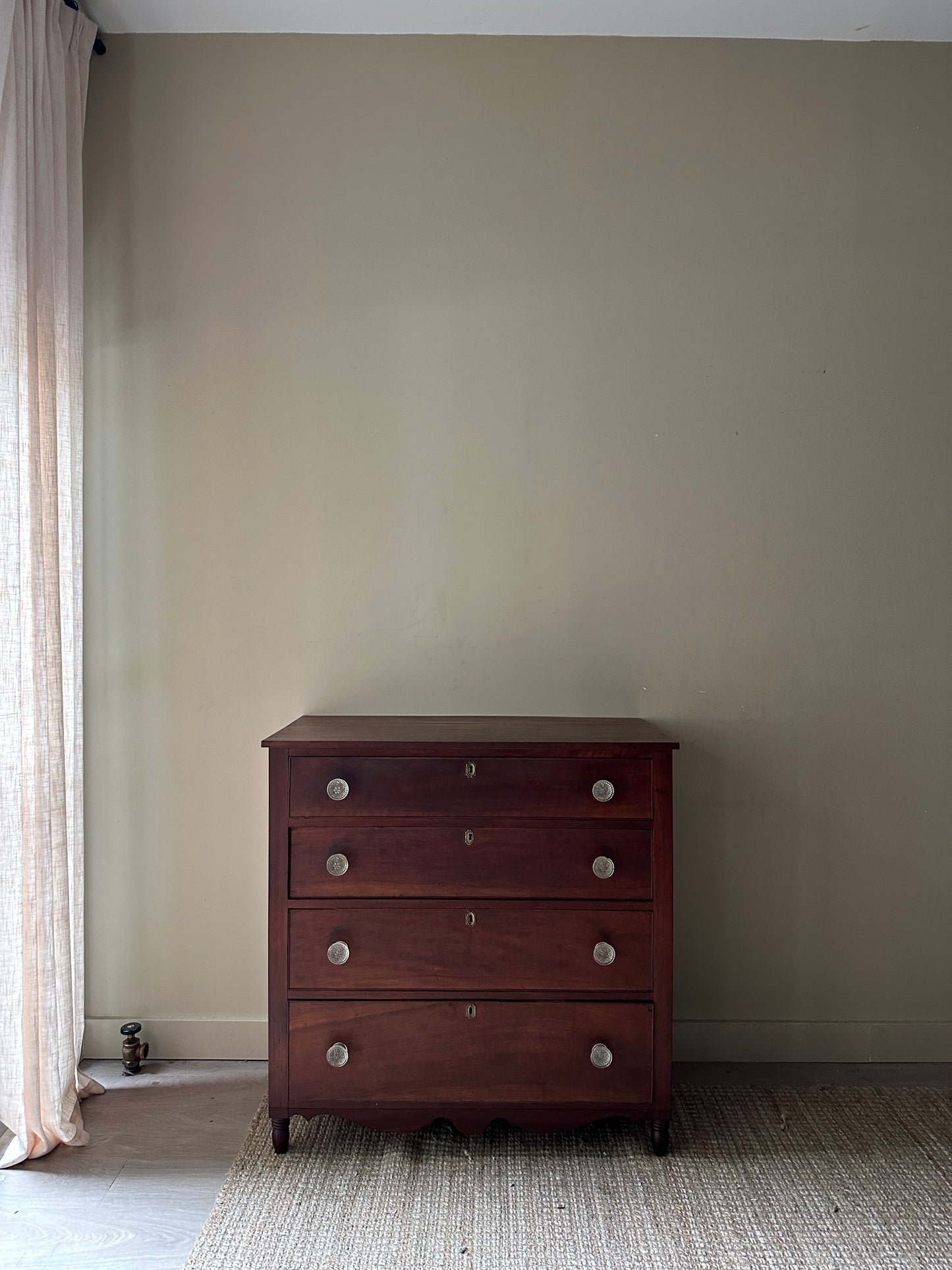 19th c. cherry dresser
