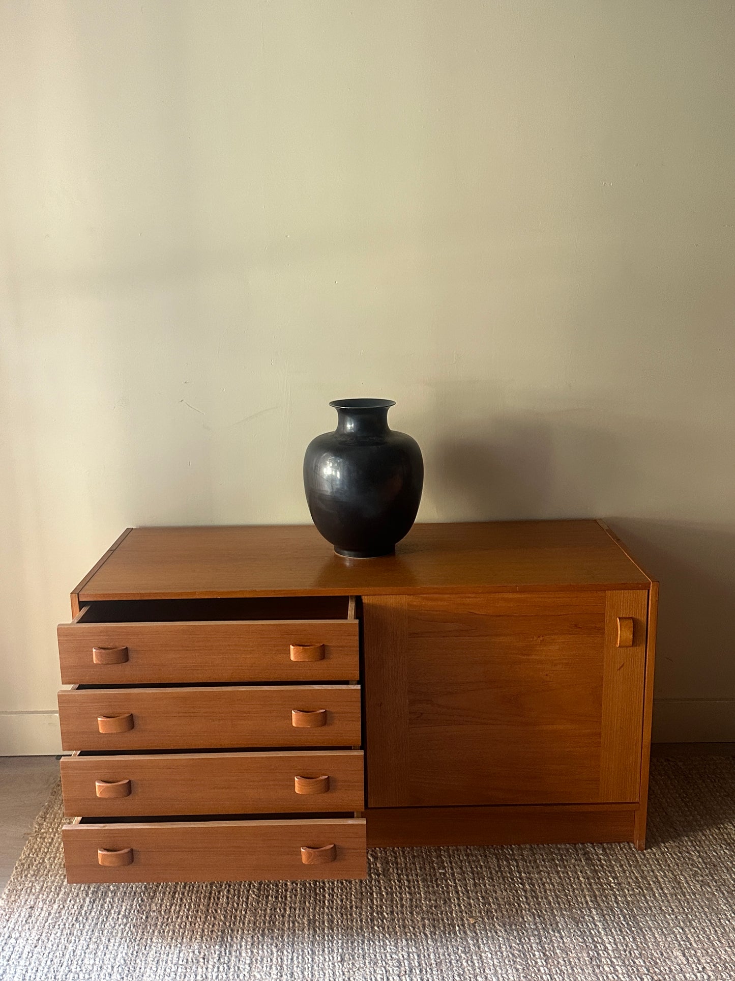 Teak console