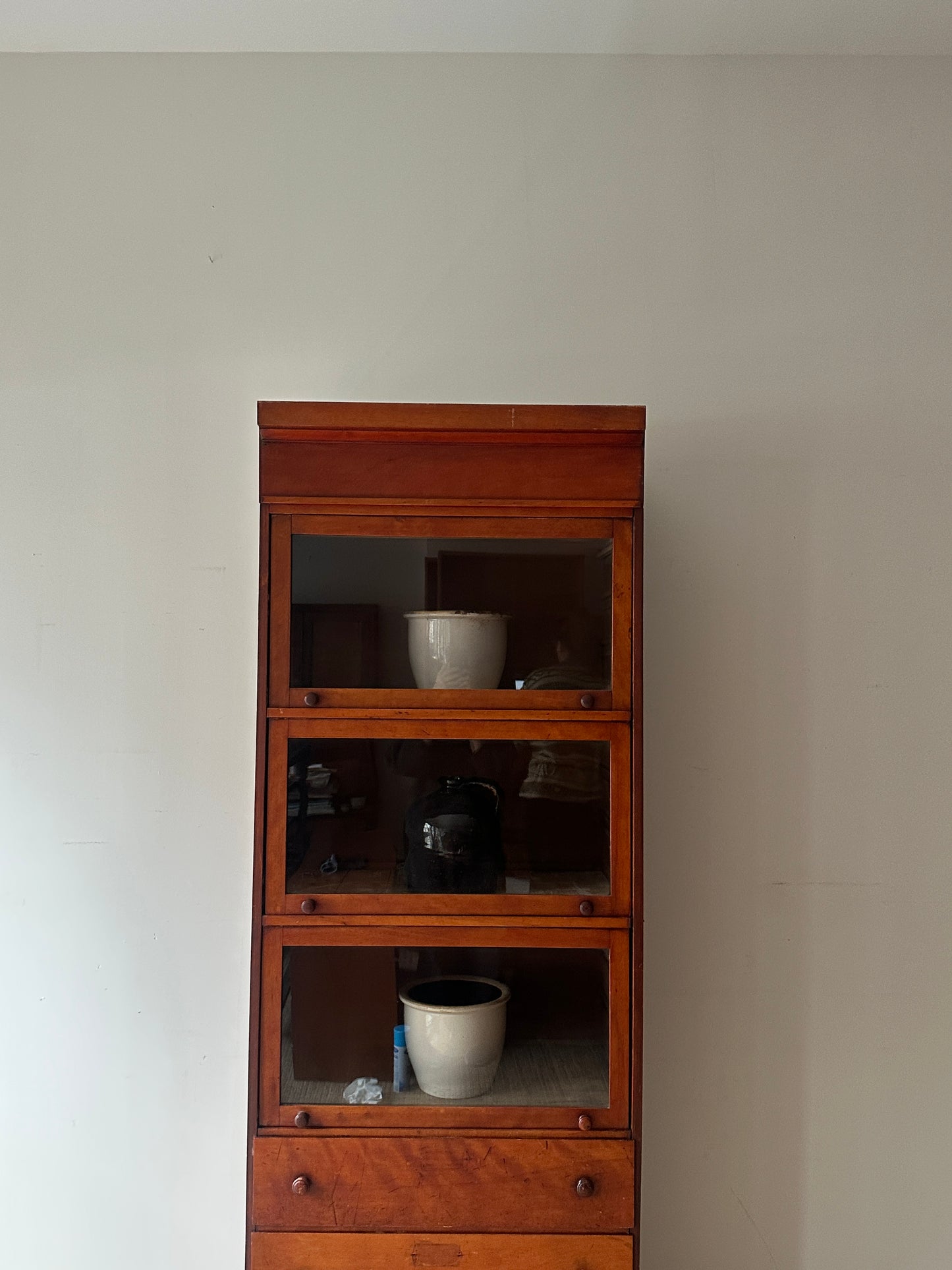 Maple barrister bookcase