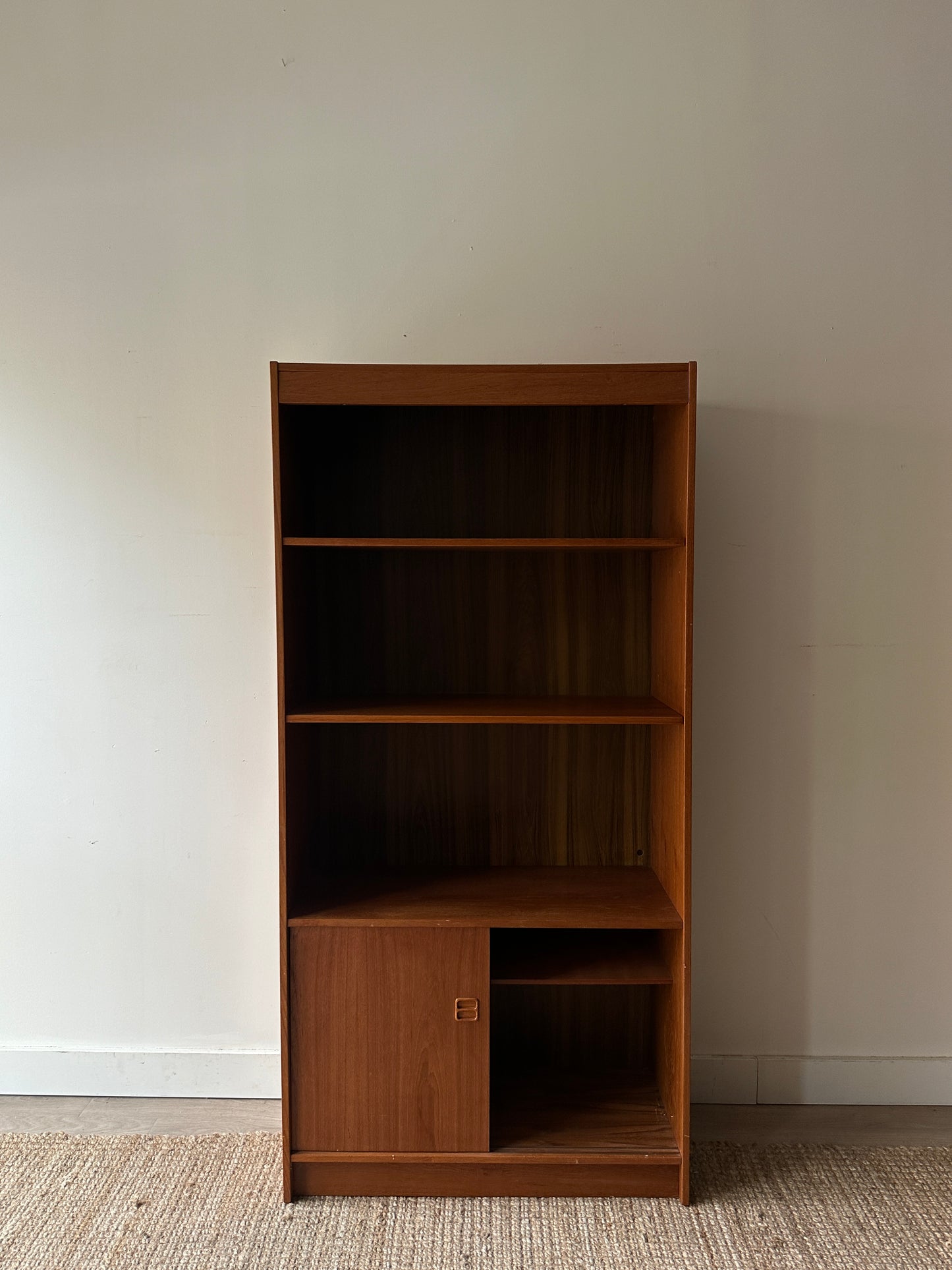 Teak bookcase