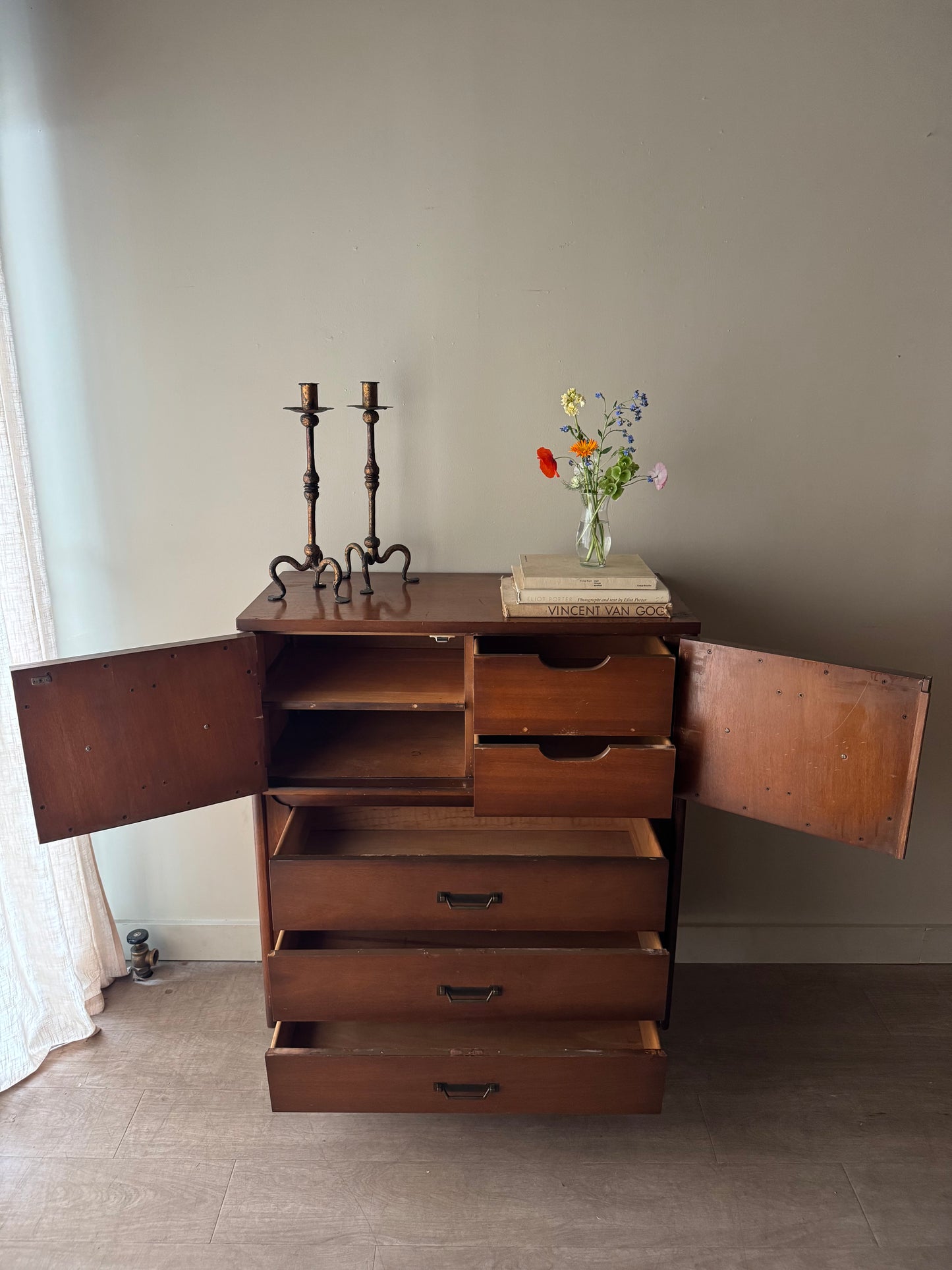 Walnut Gentleman's Dresser