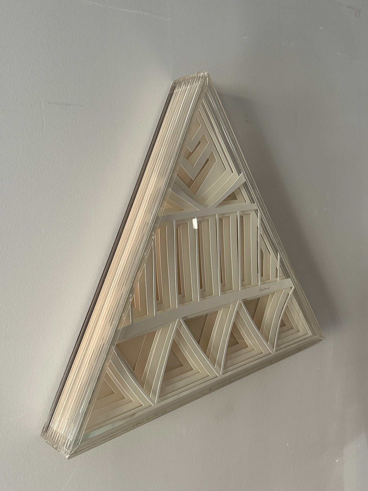 Greg Copeland 3D paper cut wall sculptures. Sold individually.