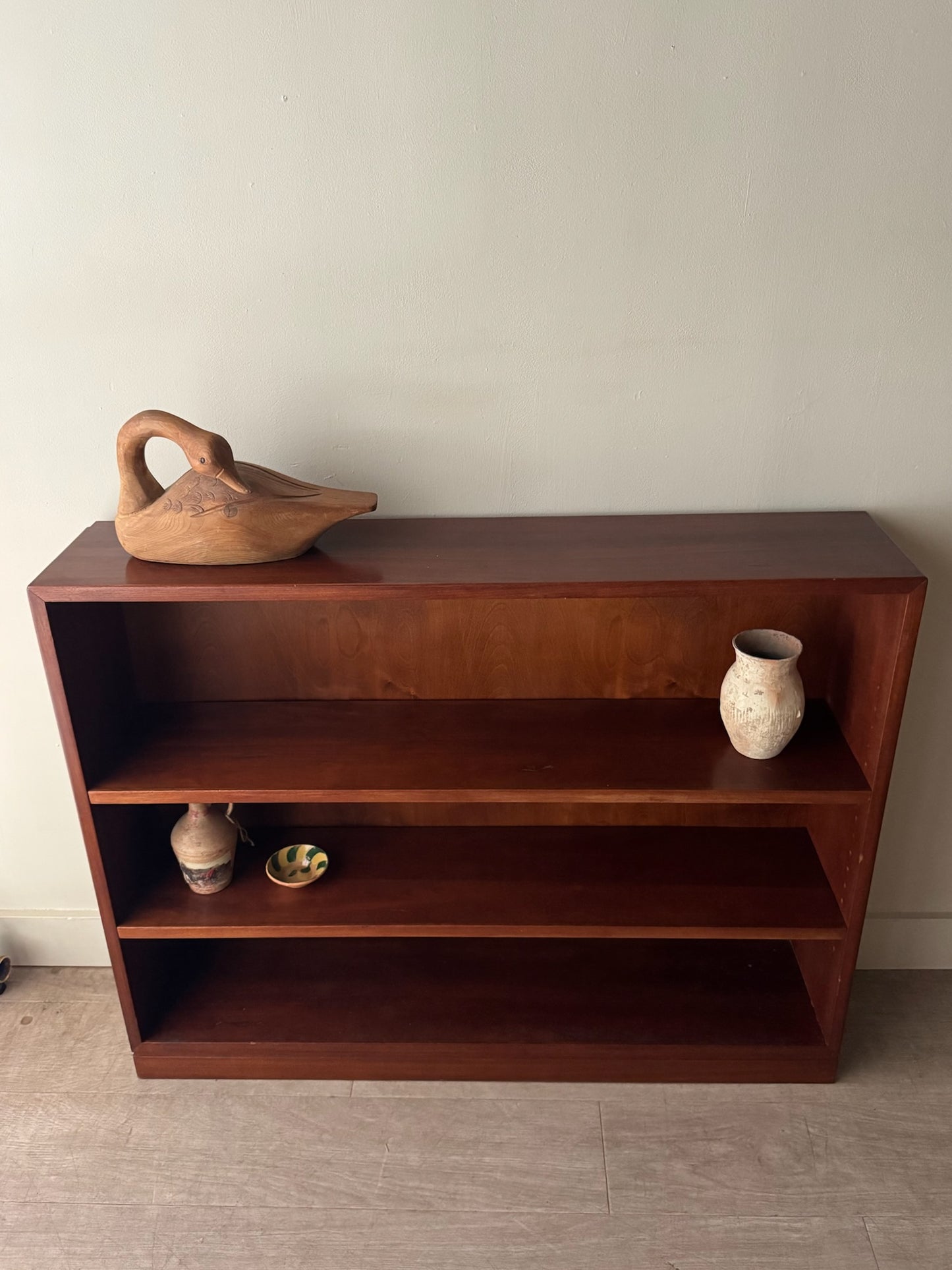 Danish walnut bookcase